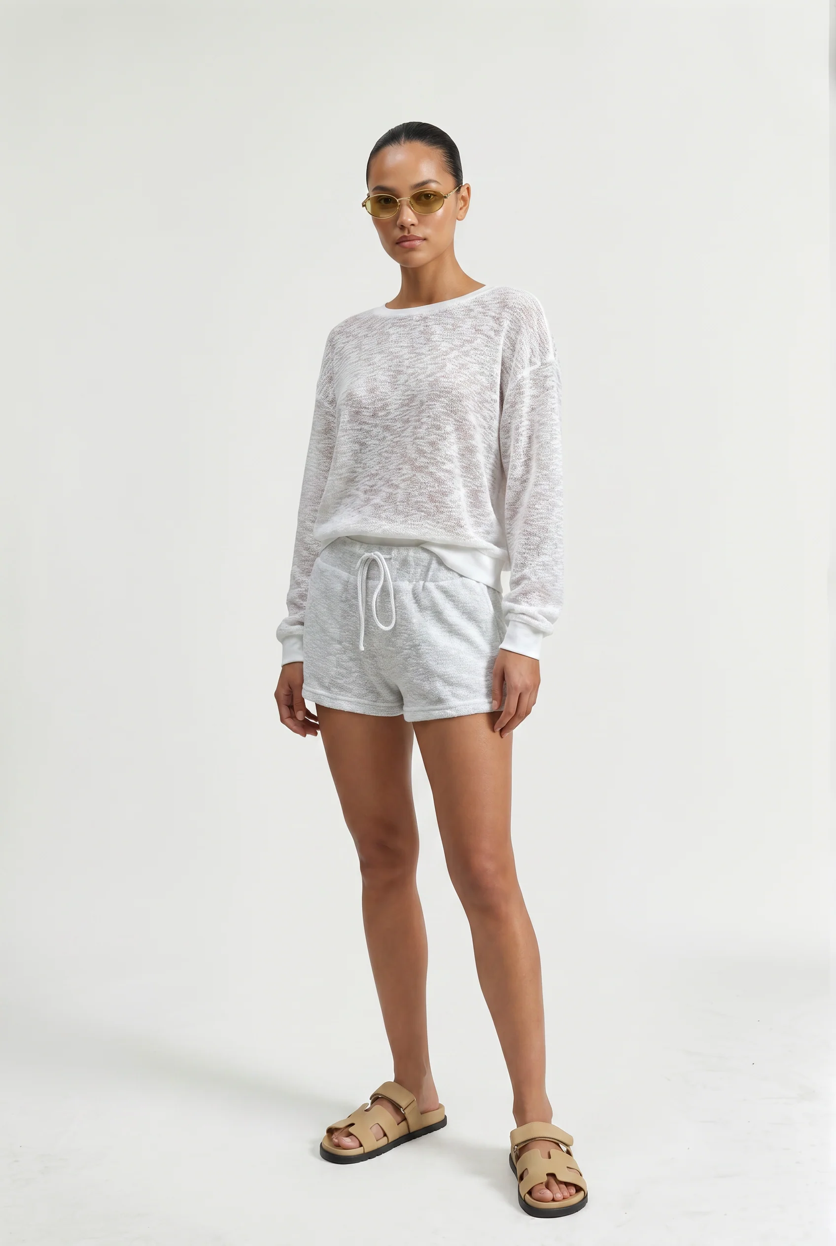 After Sun Knit Sweatshort - Image 6
