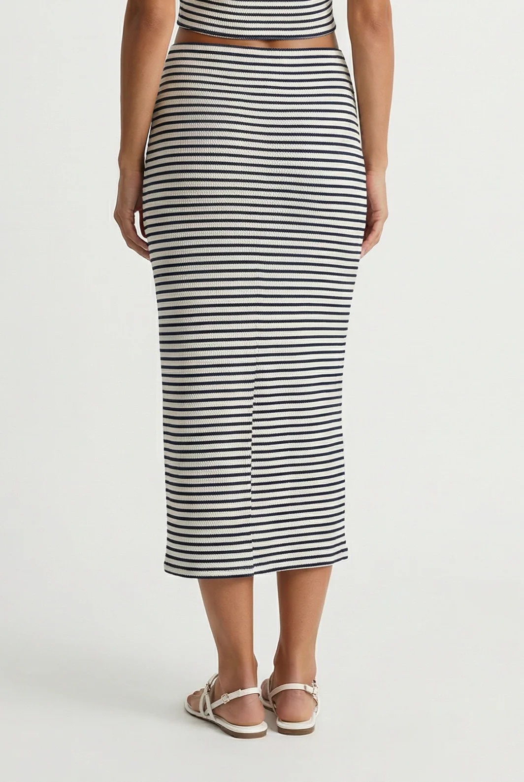 Ainslie Stripe Midi Skirt - Image 4