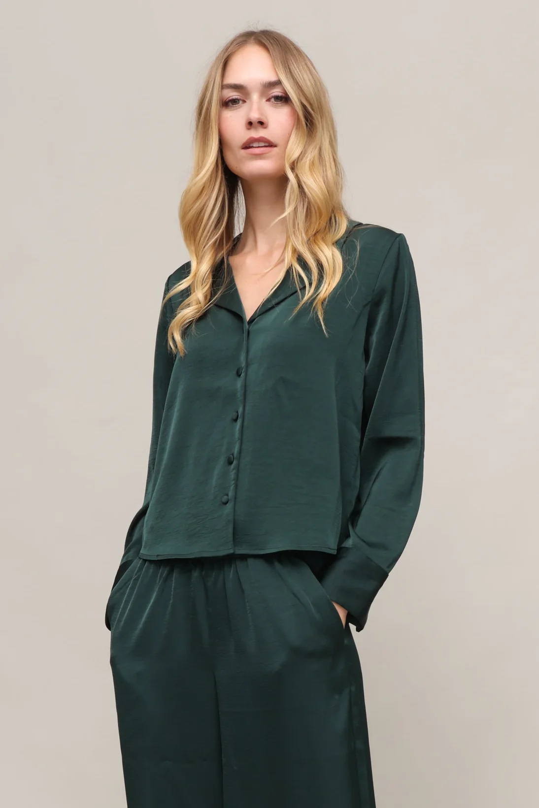 Ana Satin Top - Image 2