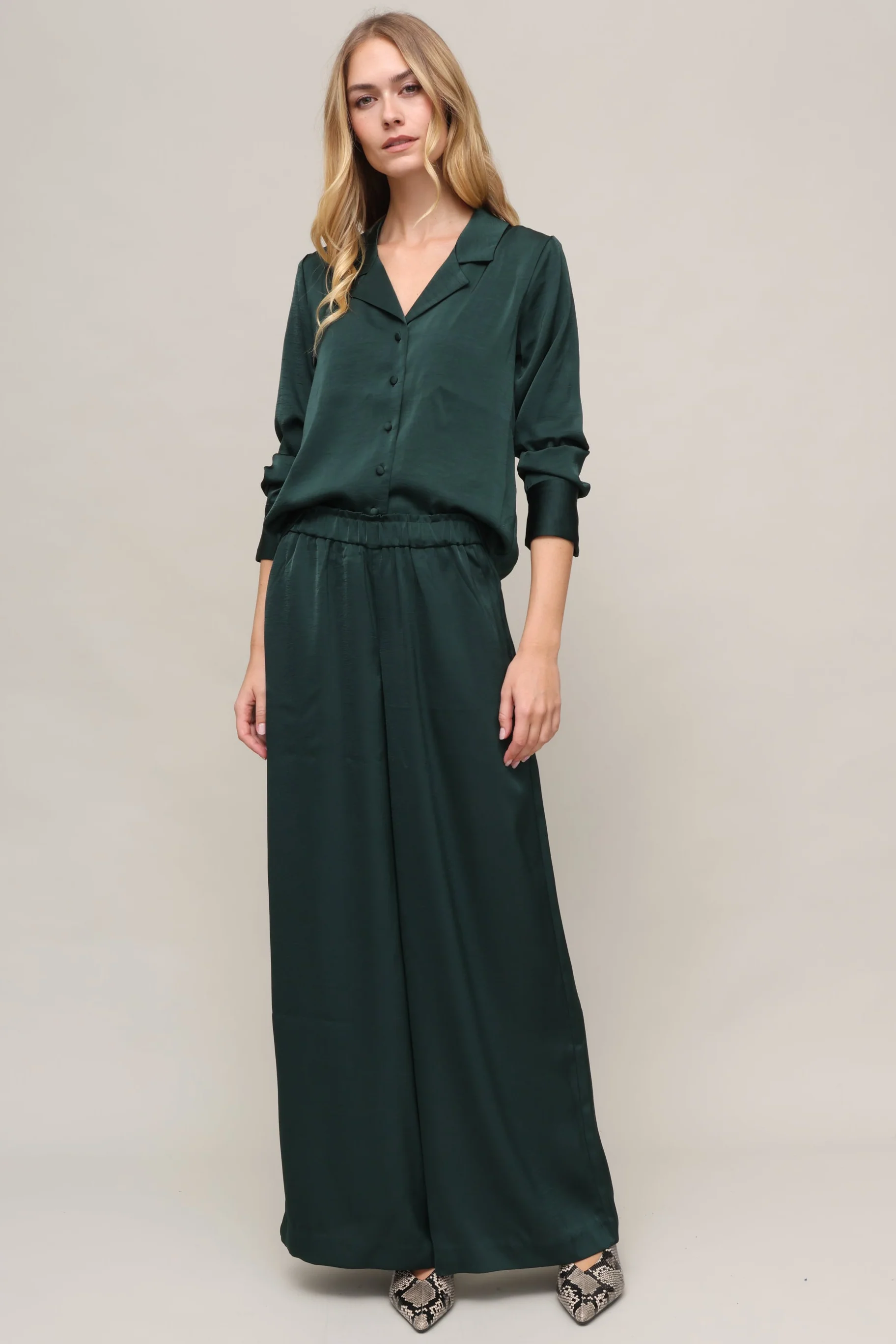 Ana Satin Top - Image 3