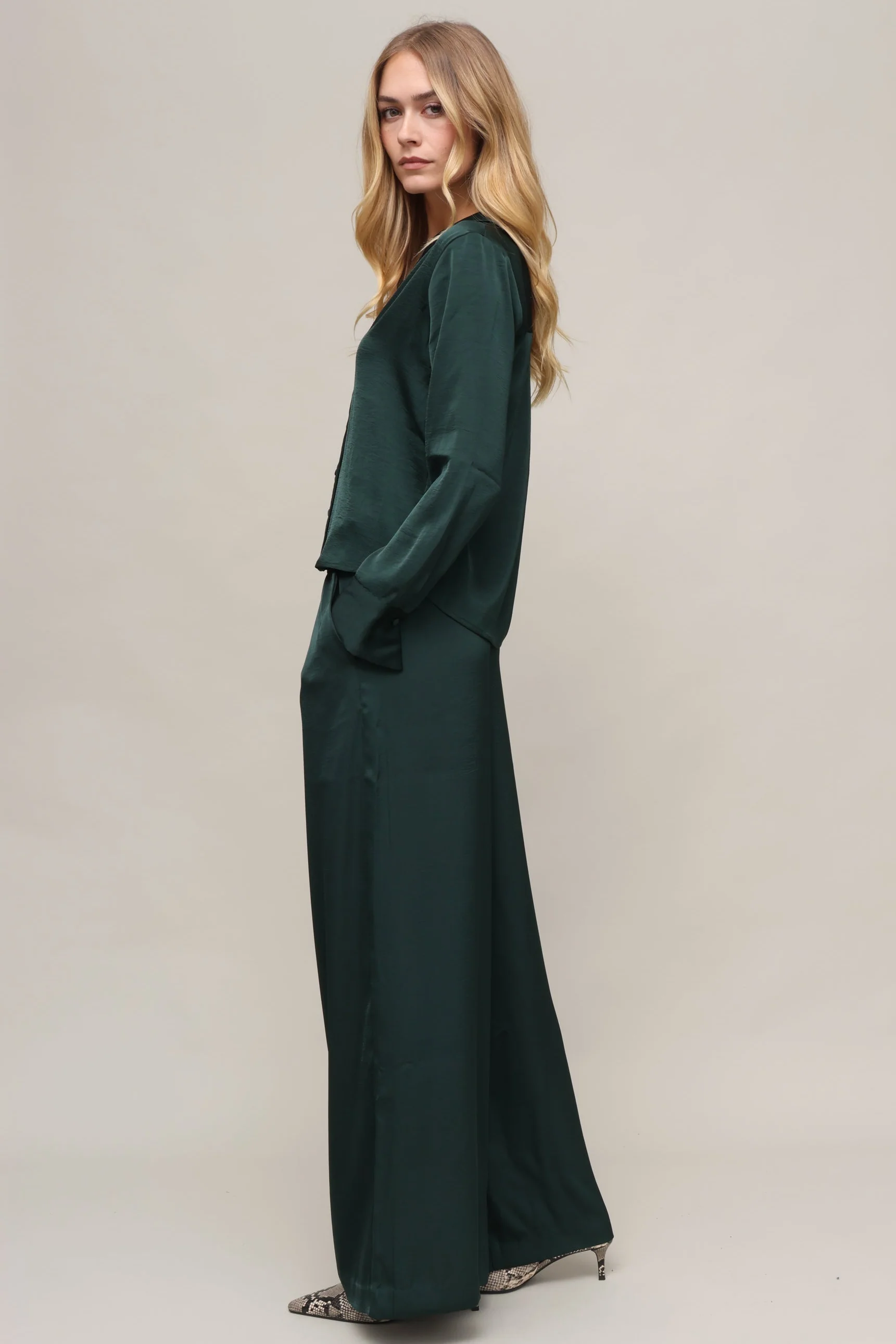 Ana Satin Top - Image 4