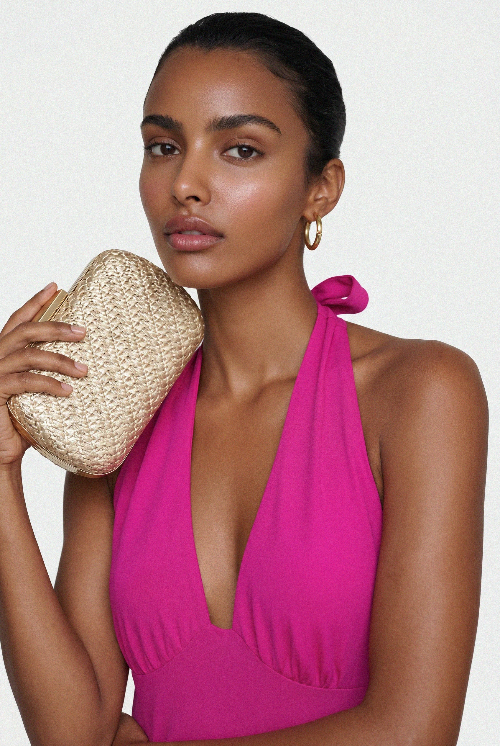 Aria Halter Maxi Dress - Image 2