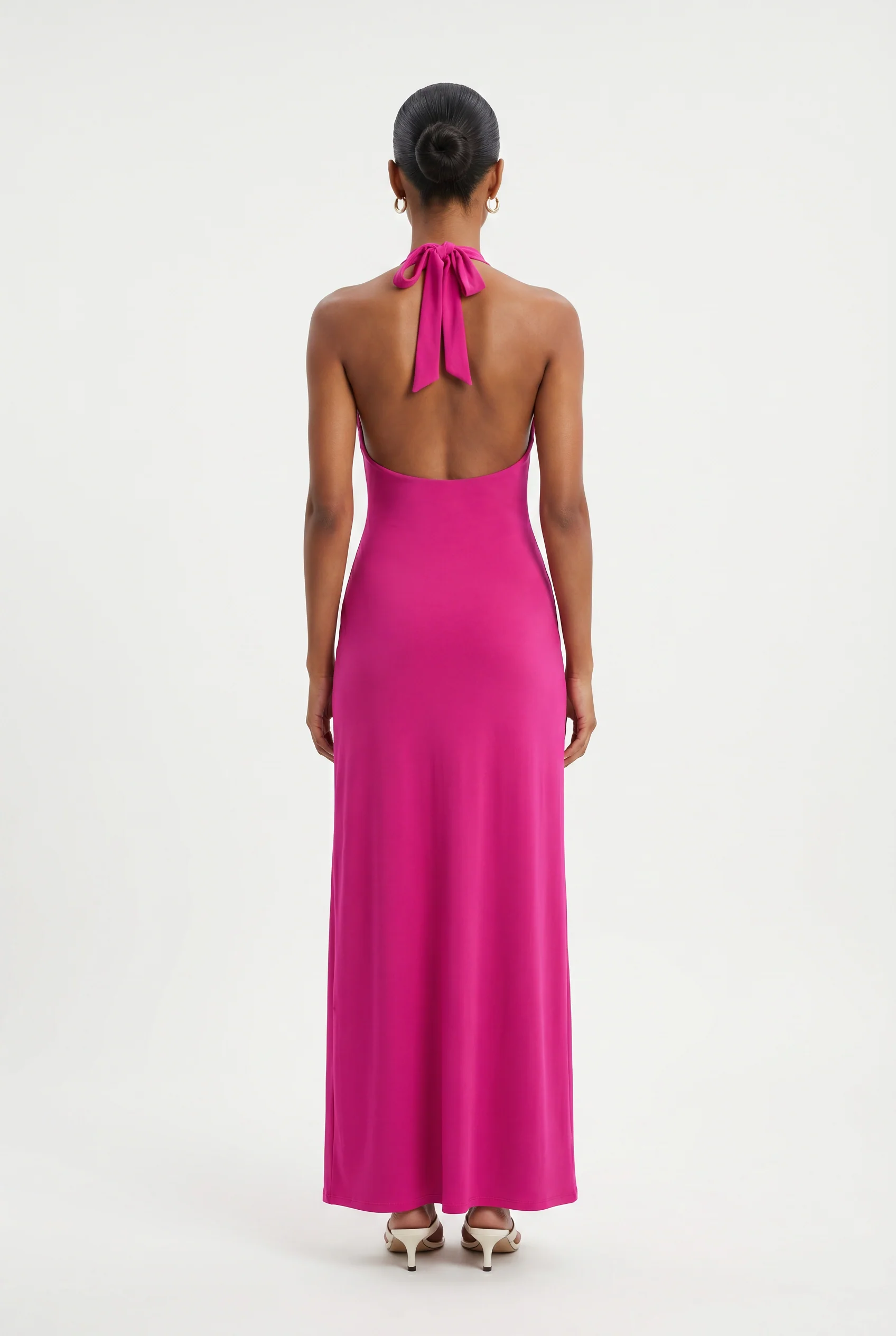 Aria Halter Maxi Dress - Image 4