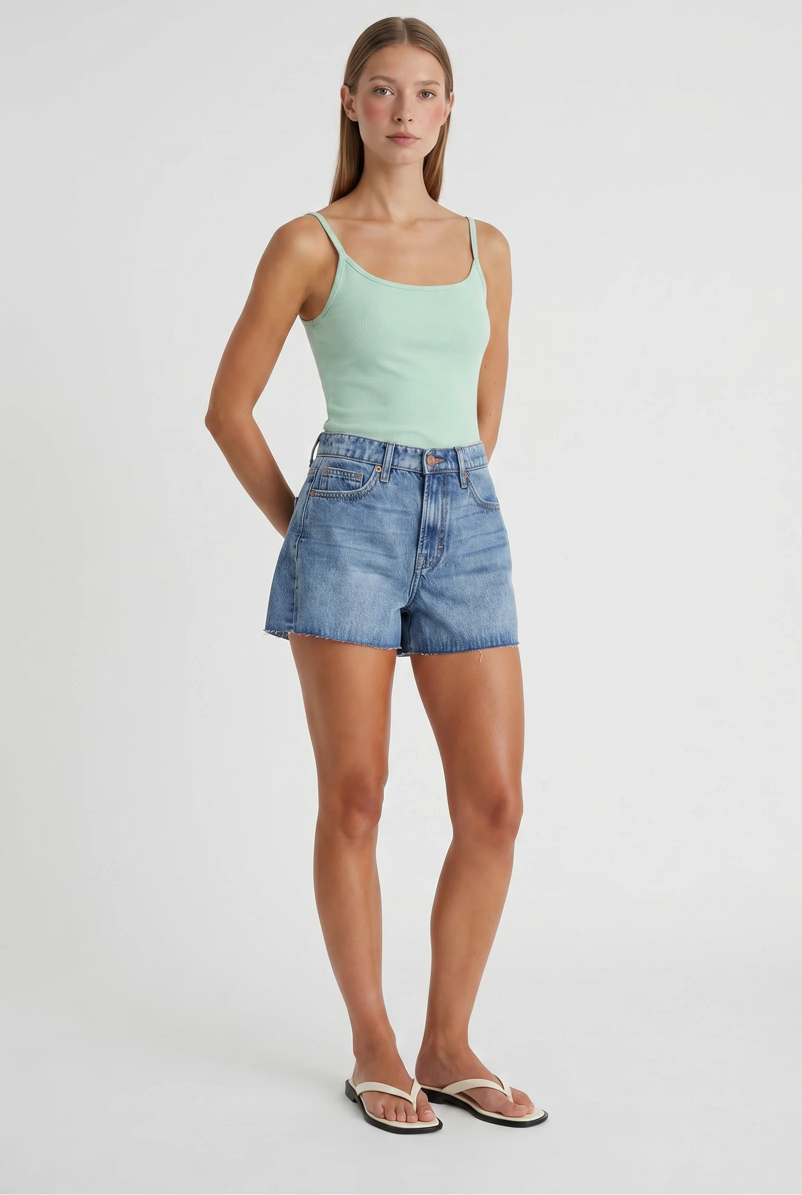 Ava High Rise A-line Short - Image 3
