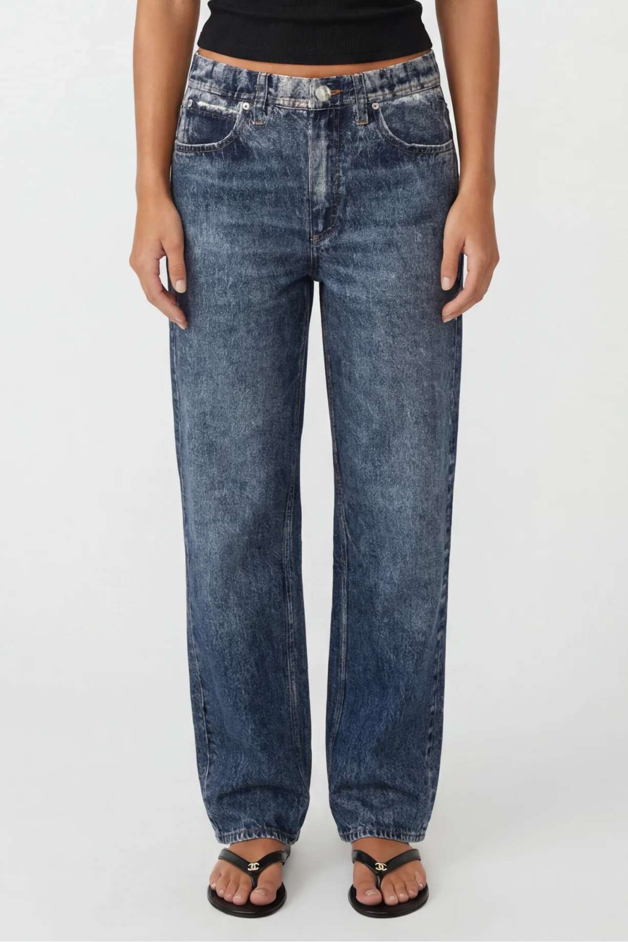 Brentwood Printed Denim Pant - Image 5