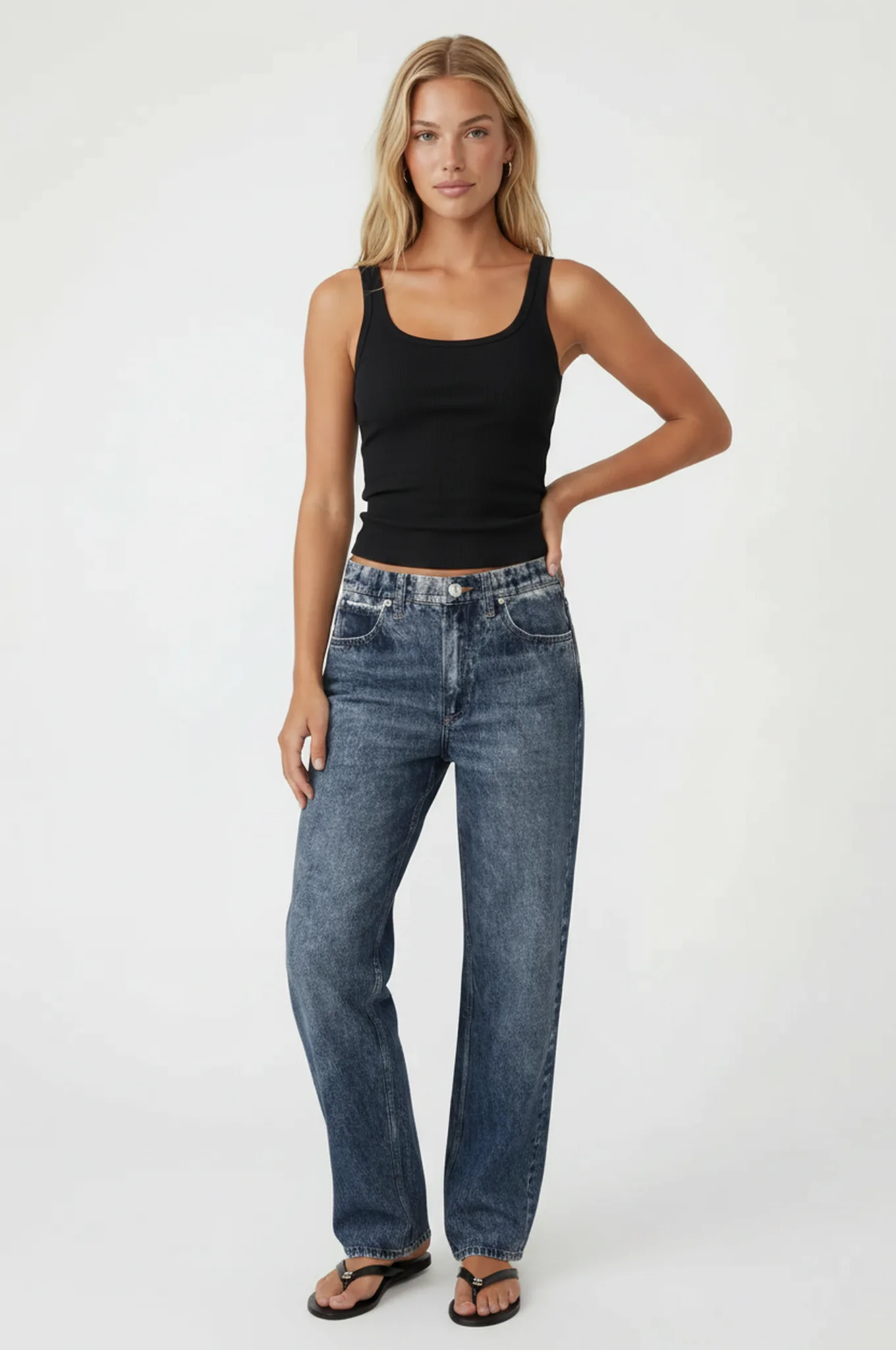 Brentwood Printed Denim Pant - Image 6