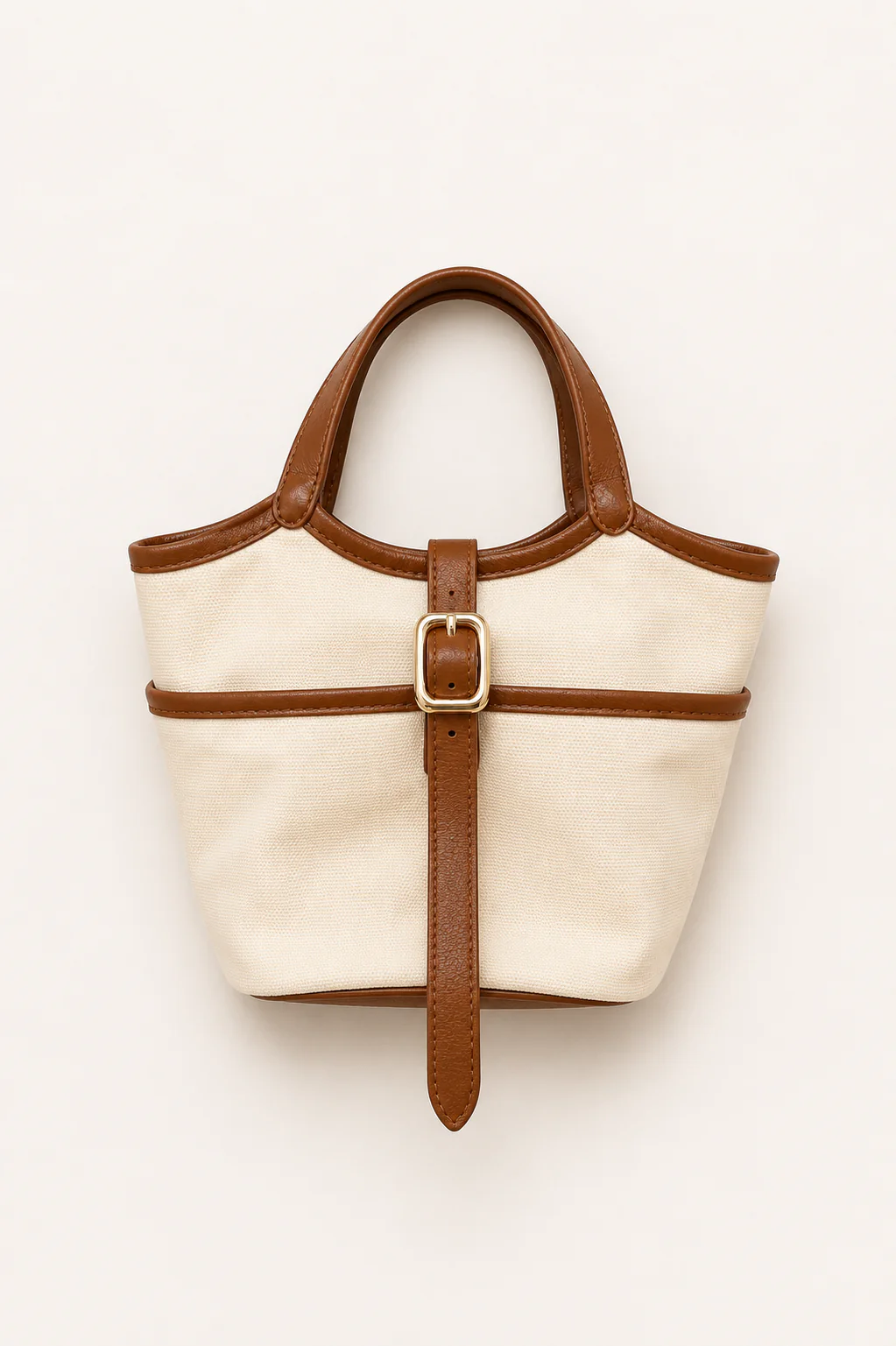 Canvas Mini Bucket Bag