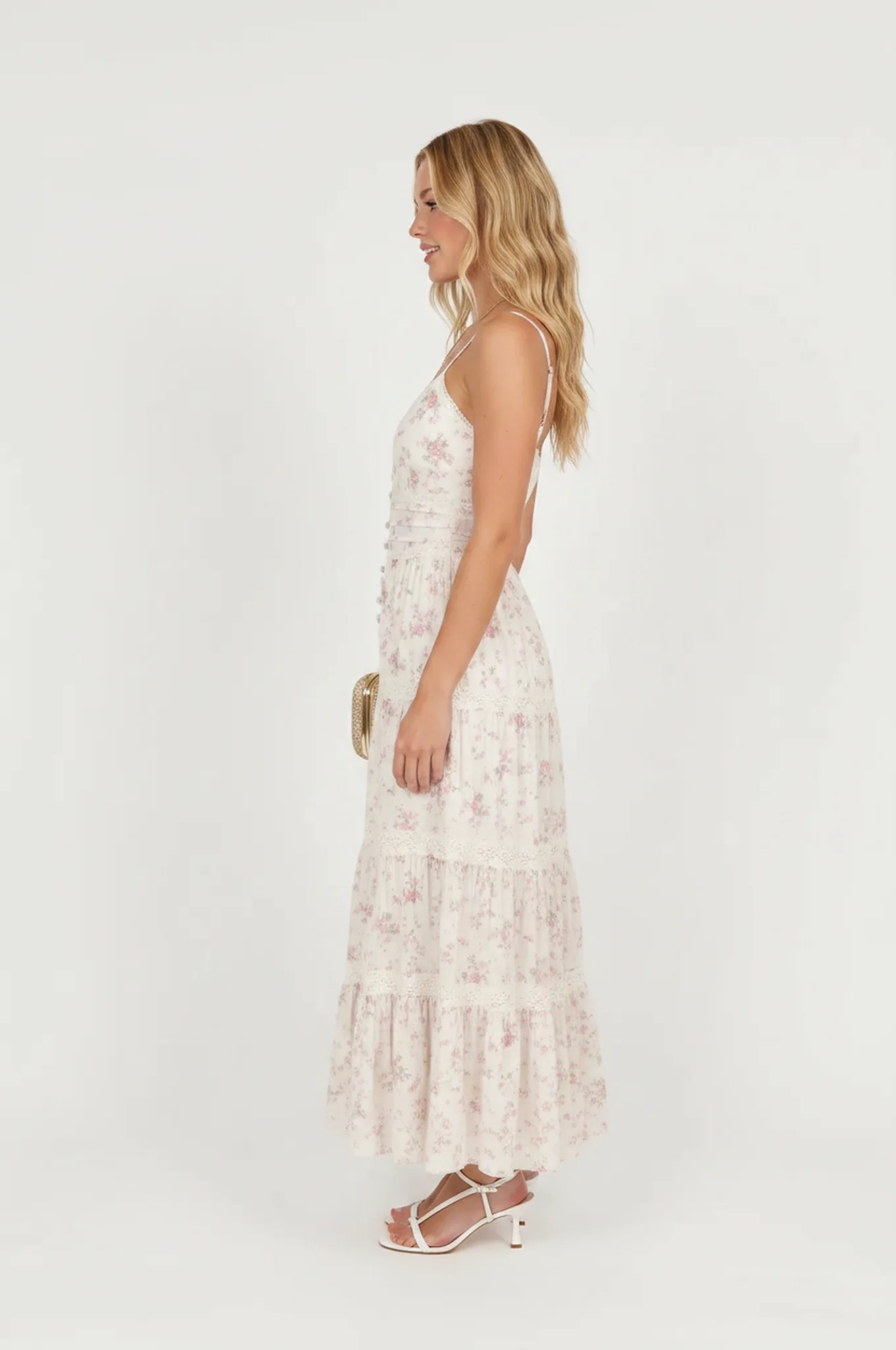 Carla Tiered Maxi Dress - Image 4