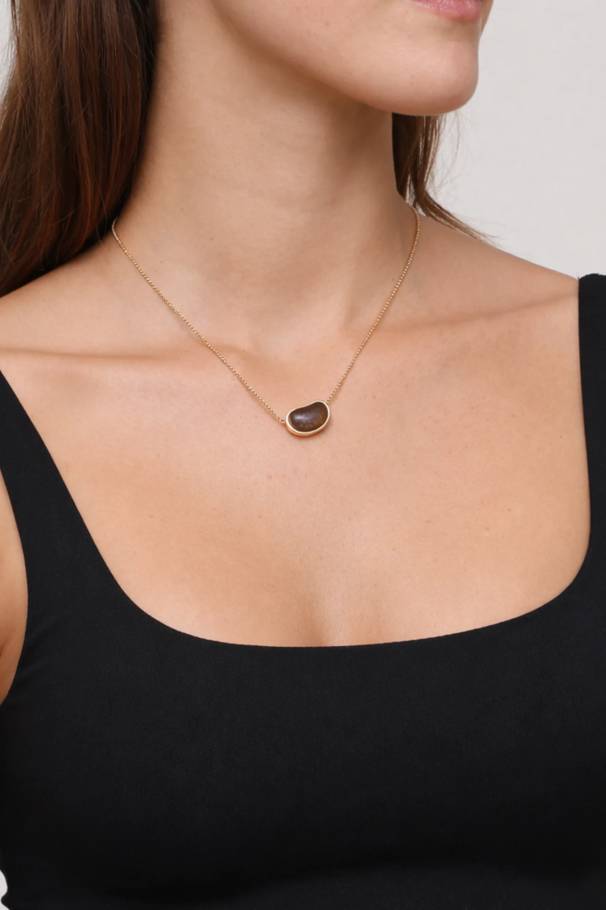 Cosmo Tiger Eye Pendant Necklace - Image 2