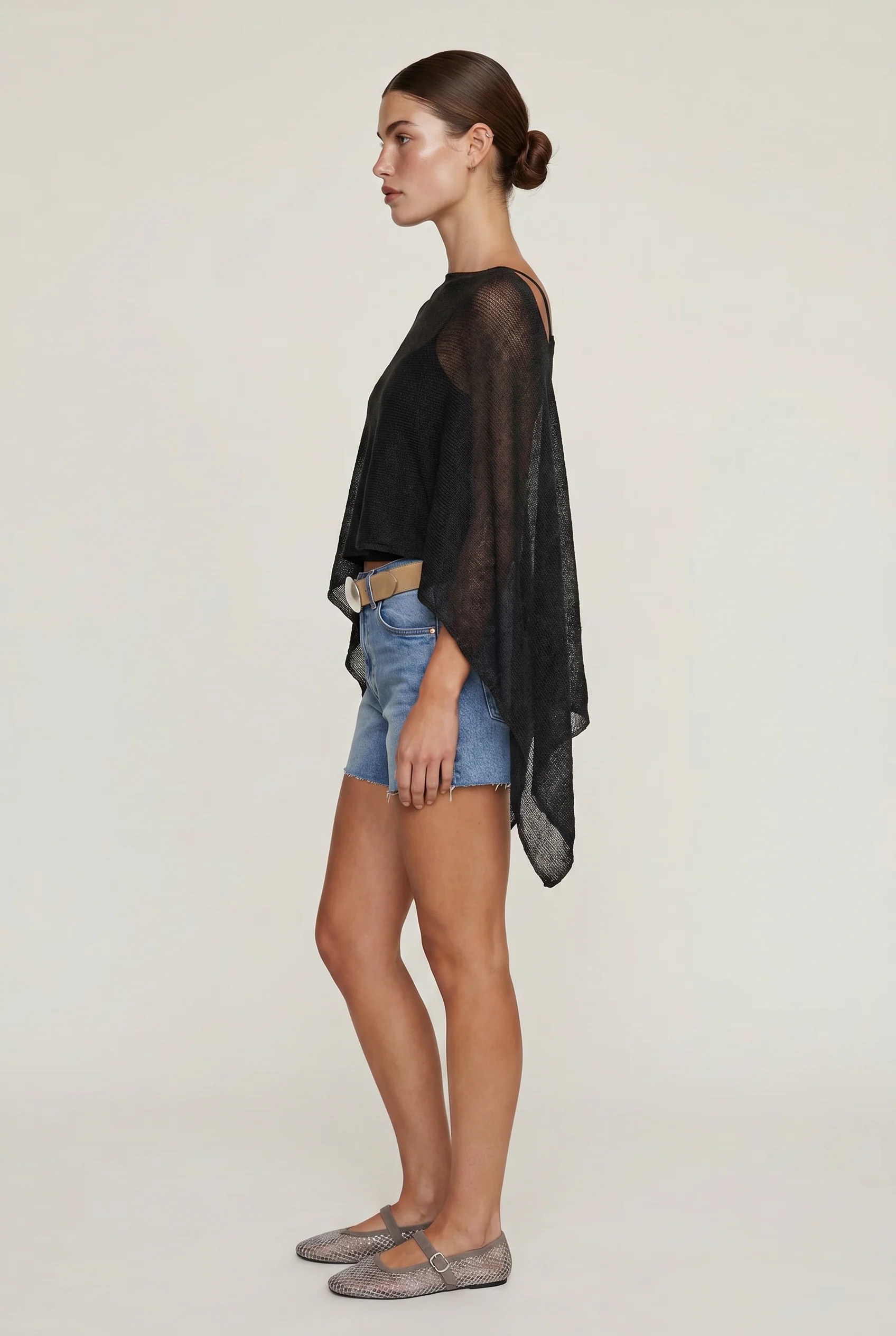 Drift Away Sheer Poncho - Image 4