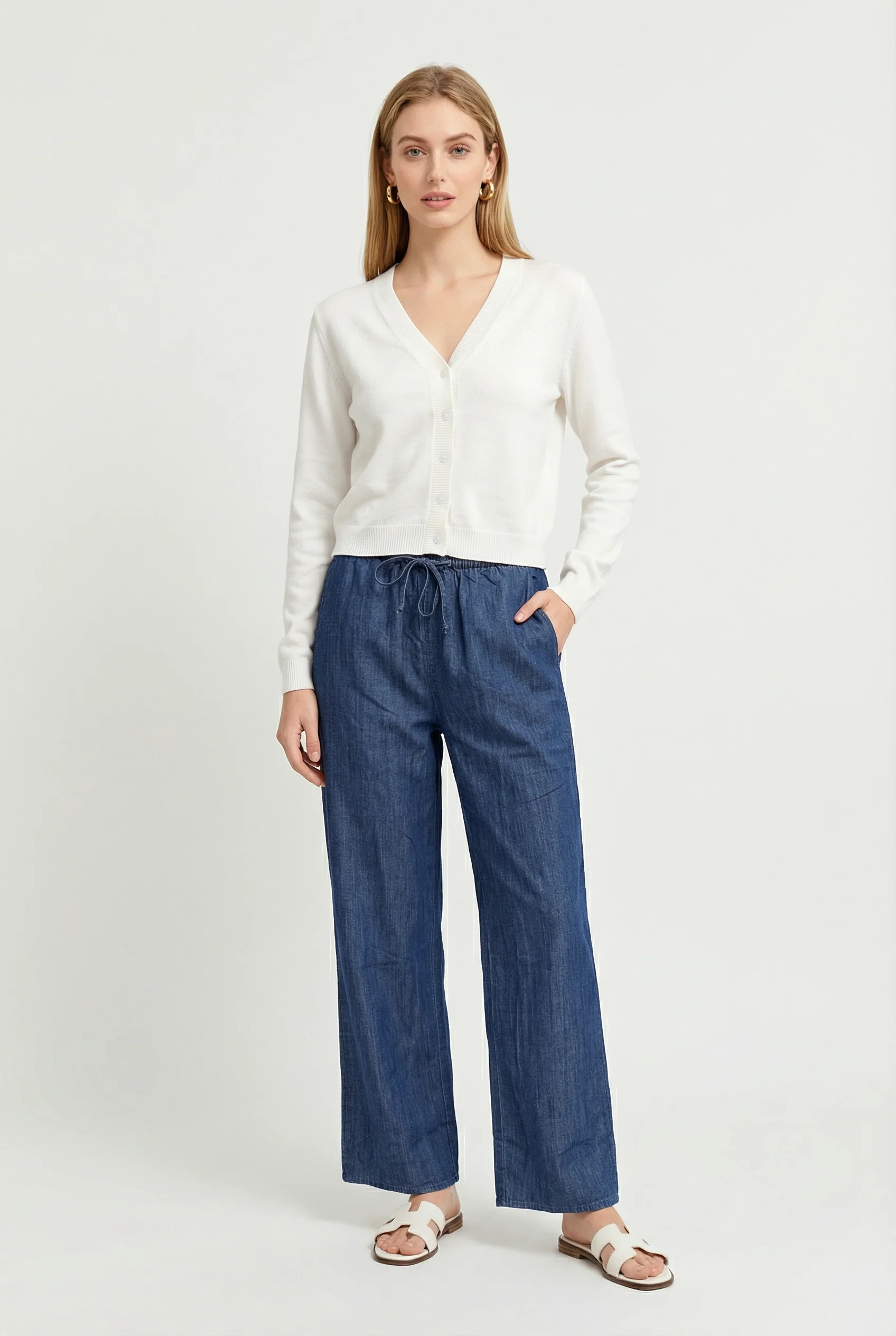 Dumbo V Neck Cardigan - Image 6