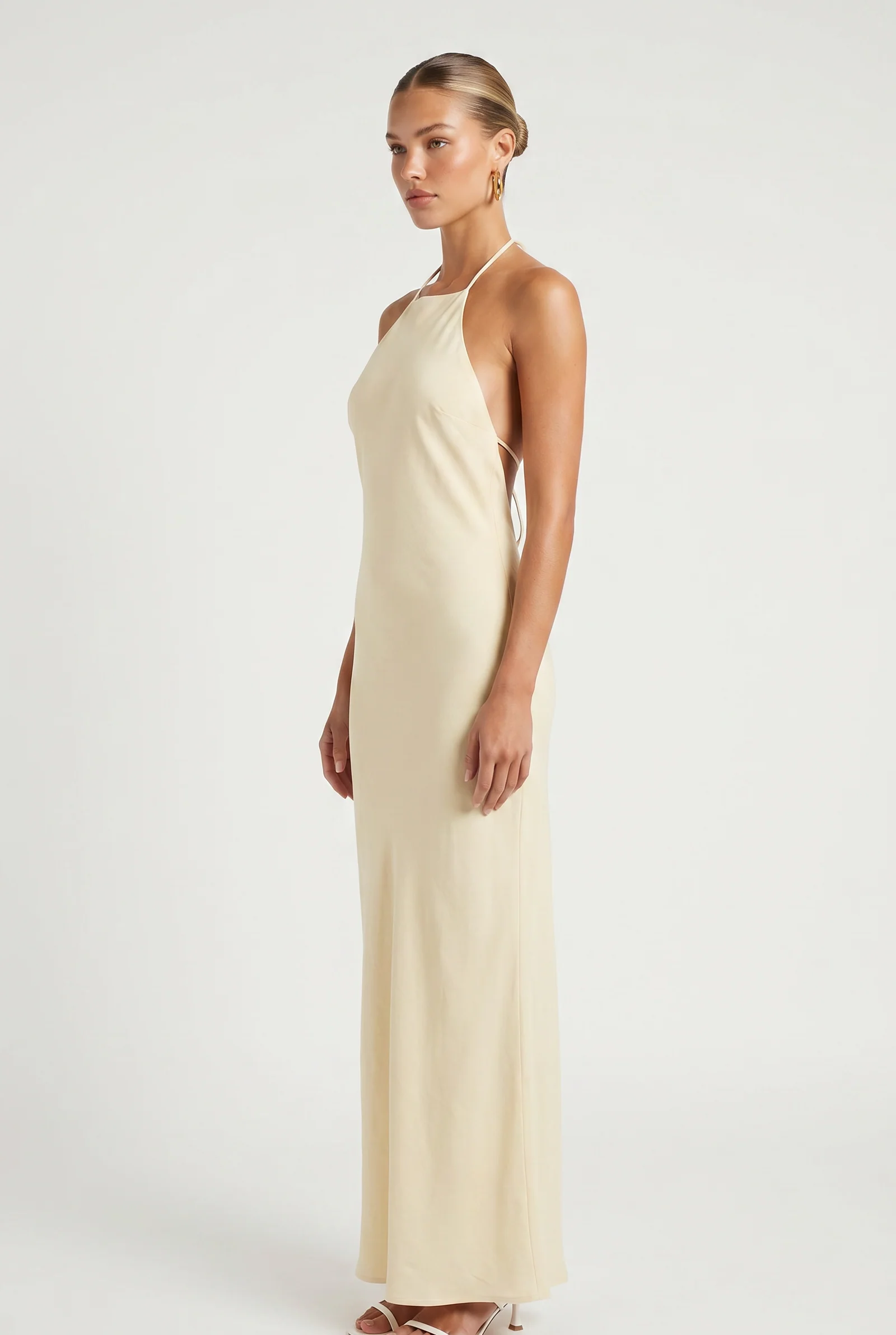 Elsie Maxi Halter Dress - Image 3