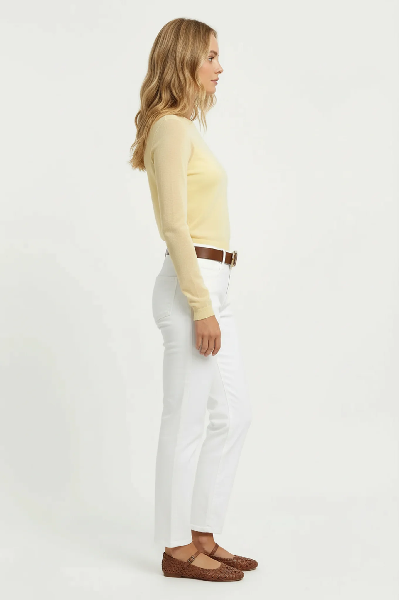 Farrah Sheer Crew Neck Sweater - Image 8