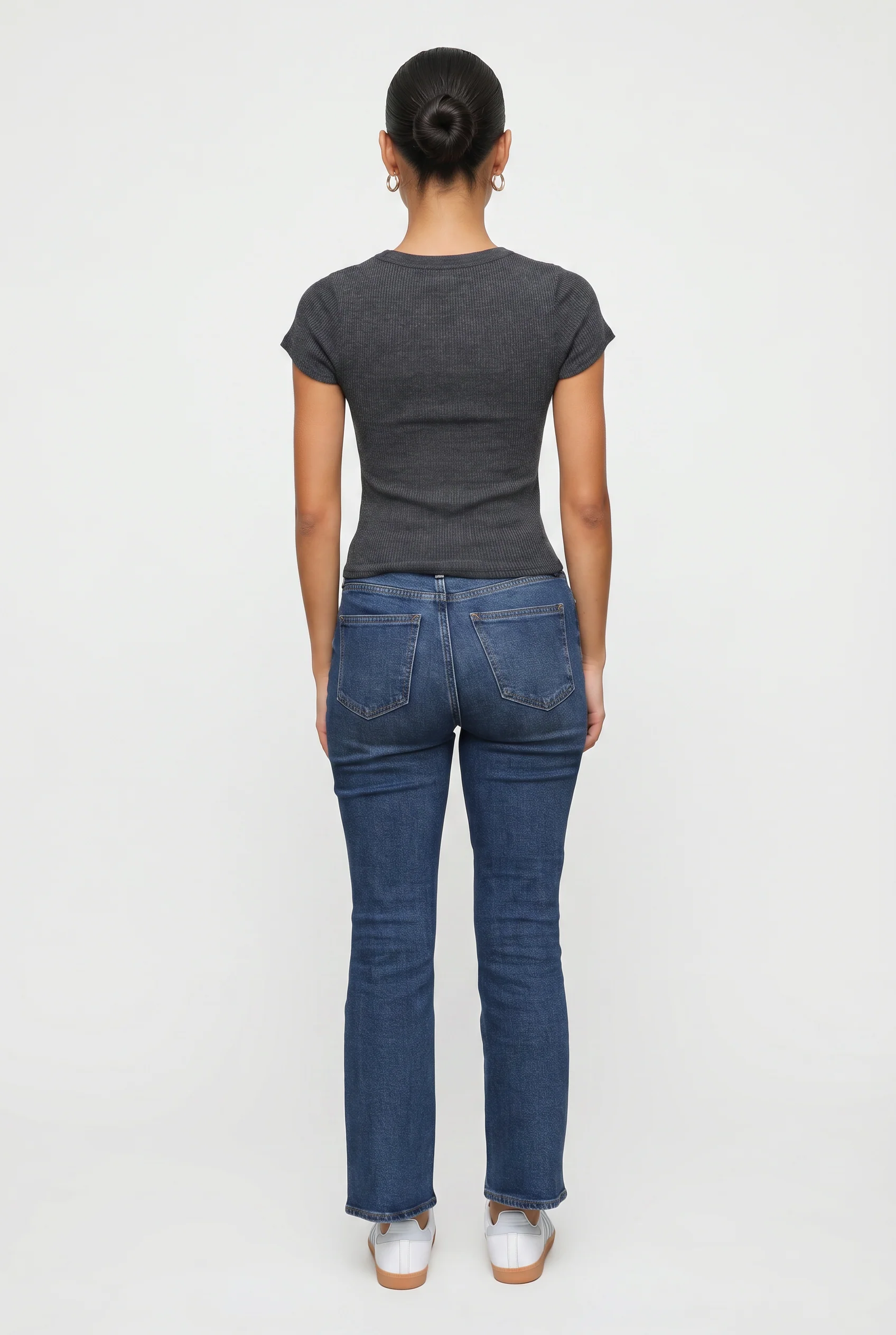 Gabby Sweater Rib Short Sleeve - Image 8