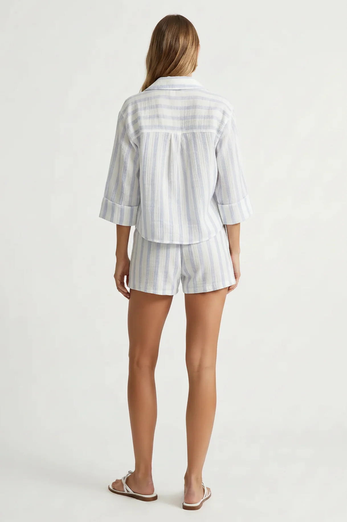Daylight Striped Airy Short - Image 4