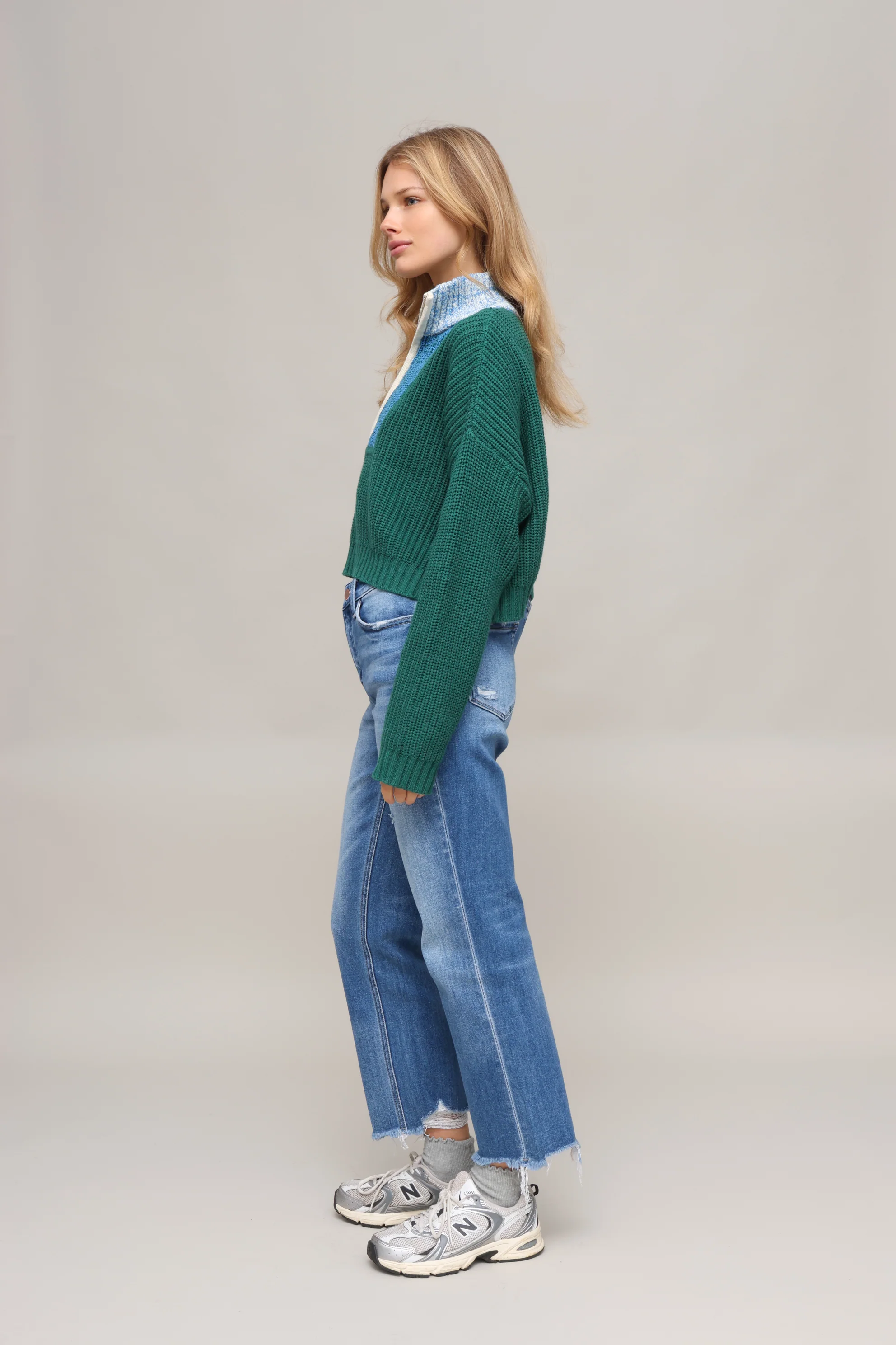High Rise Crop Straight - Image 6