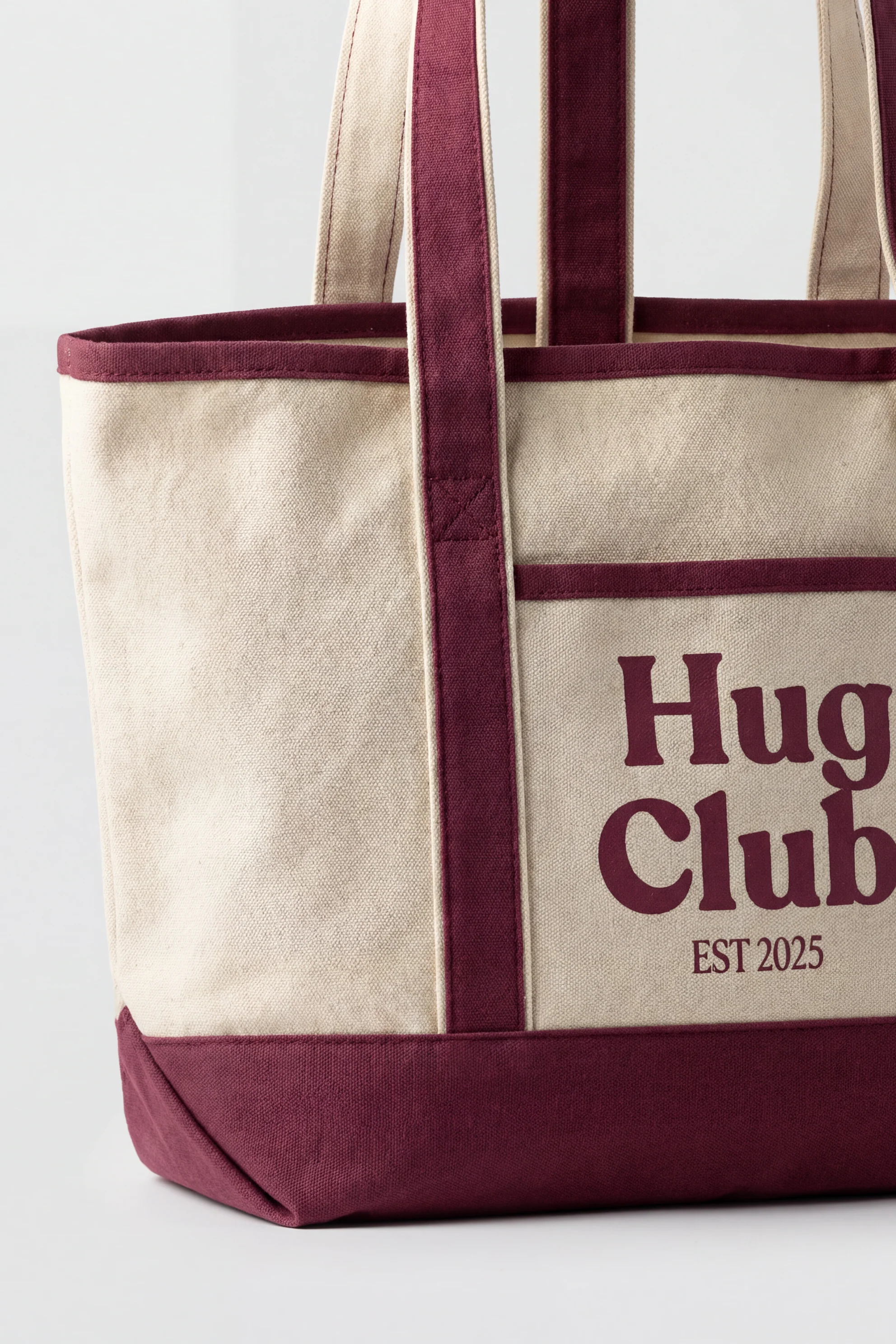 Hug Club Canvas Tote Bag - Image 3