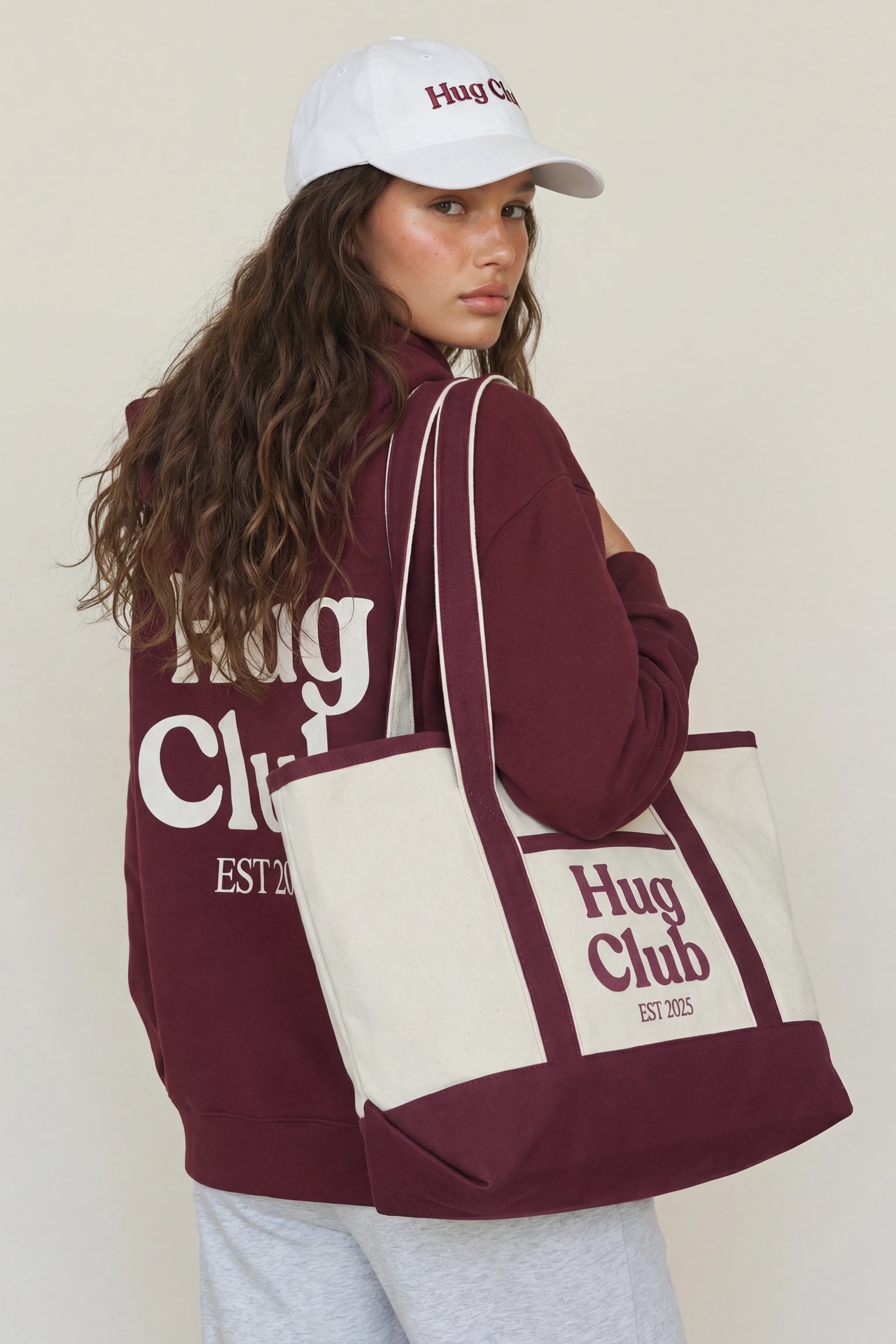Hug Club Canvas Tote Bag - Image 4