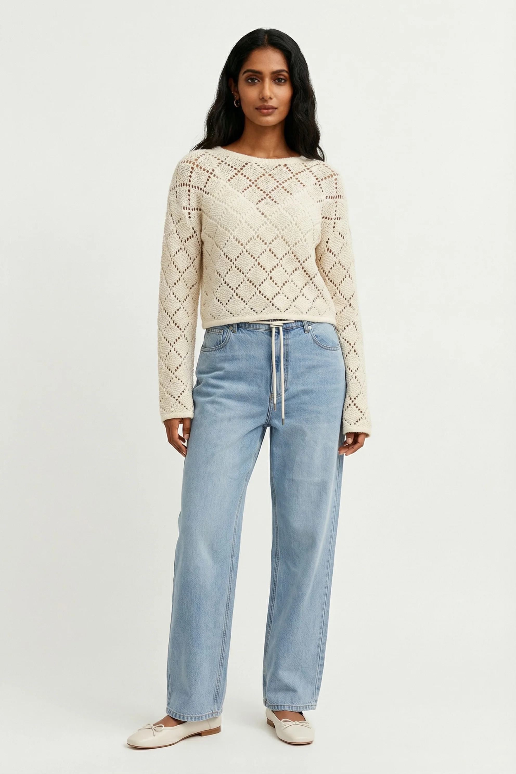 Hullen Crochet Sweater - Image 3