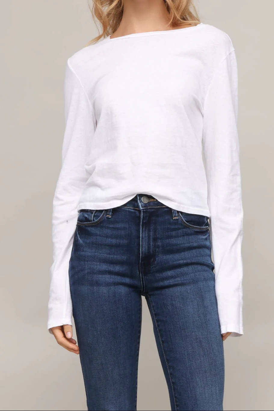 Jamie Recycled Cotton Long Sleeve - Image 6