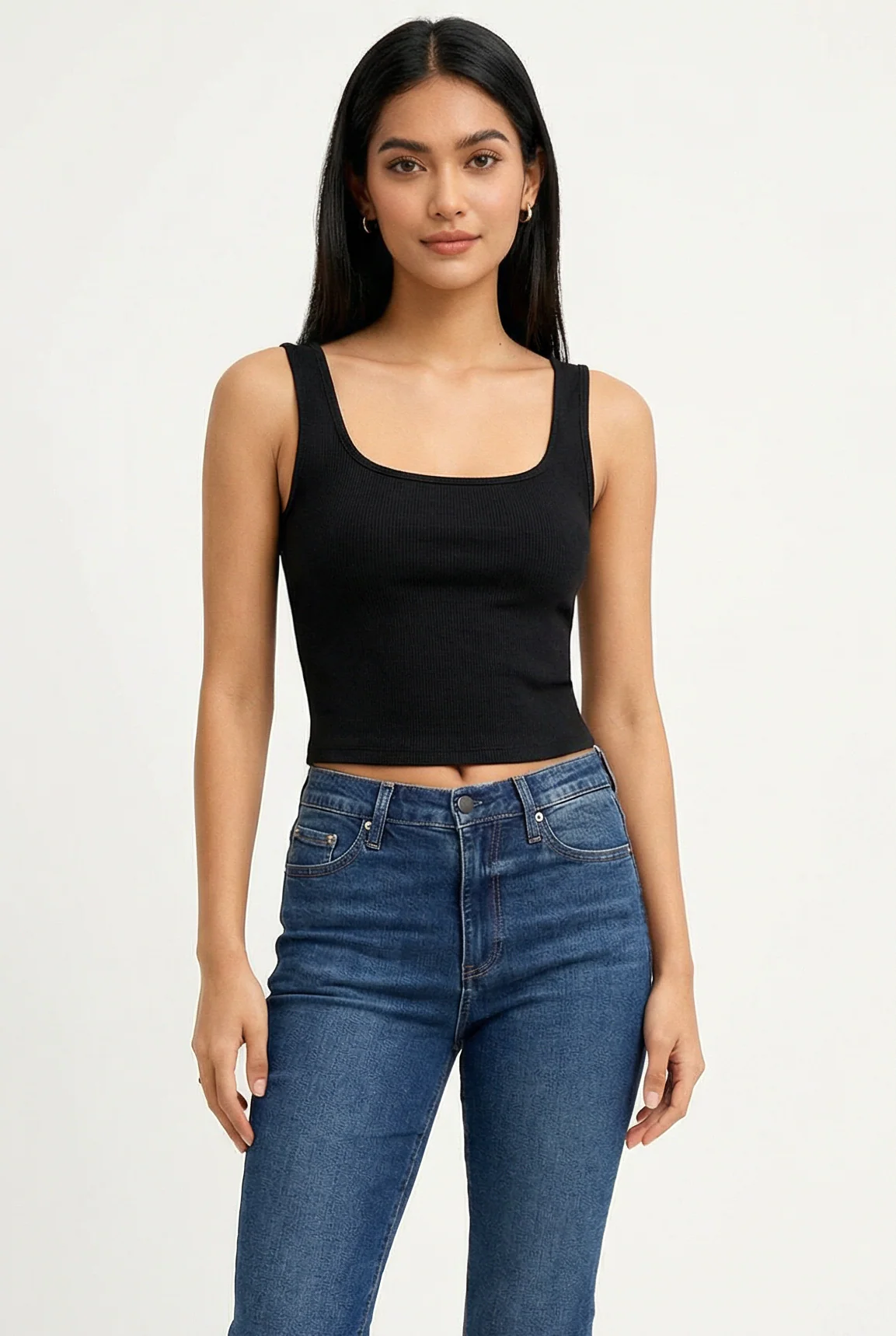 Kaitlyn Lux Rib Binded Tank - Image 5