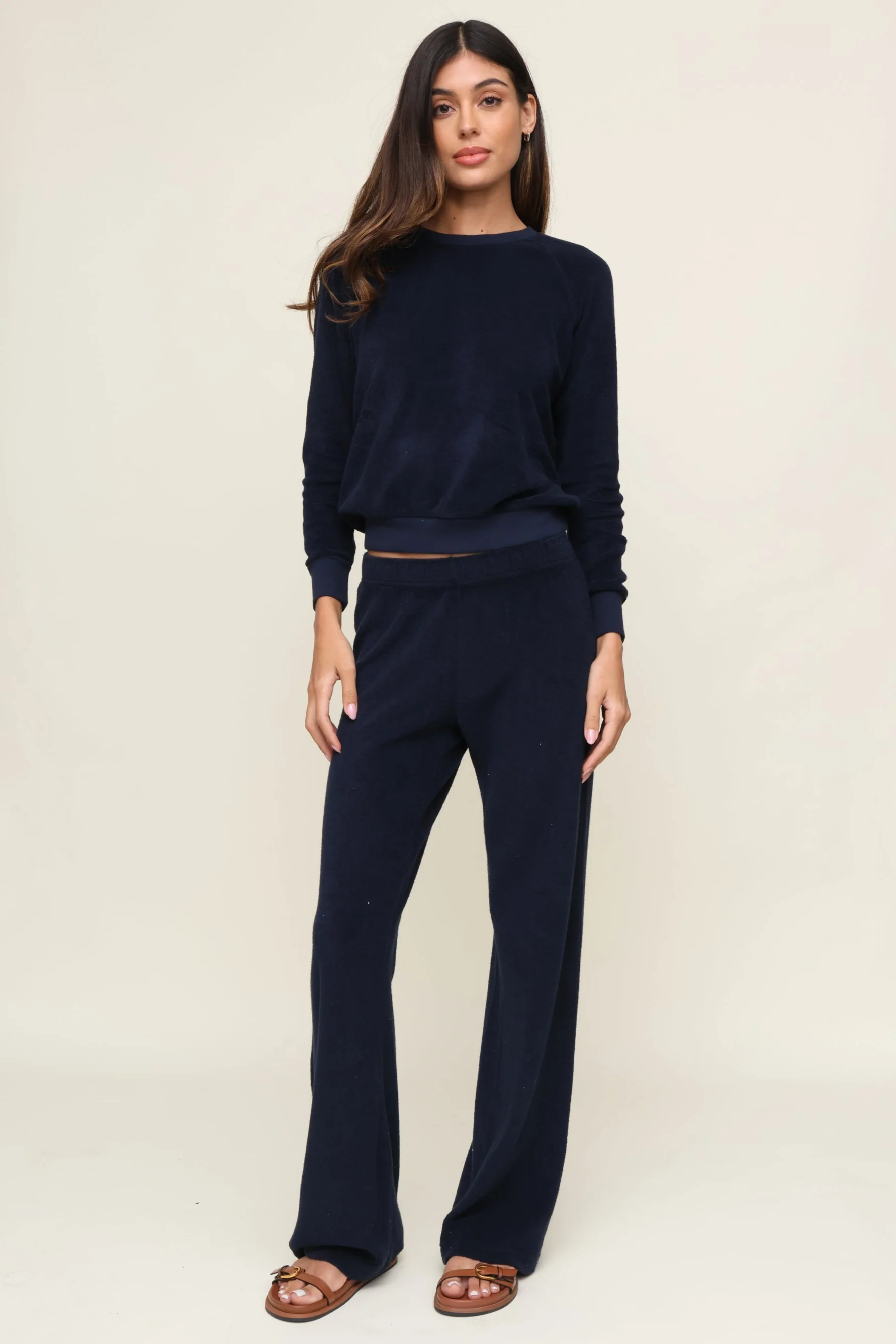 Katie Loop Terry Wide Leg - Image 8