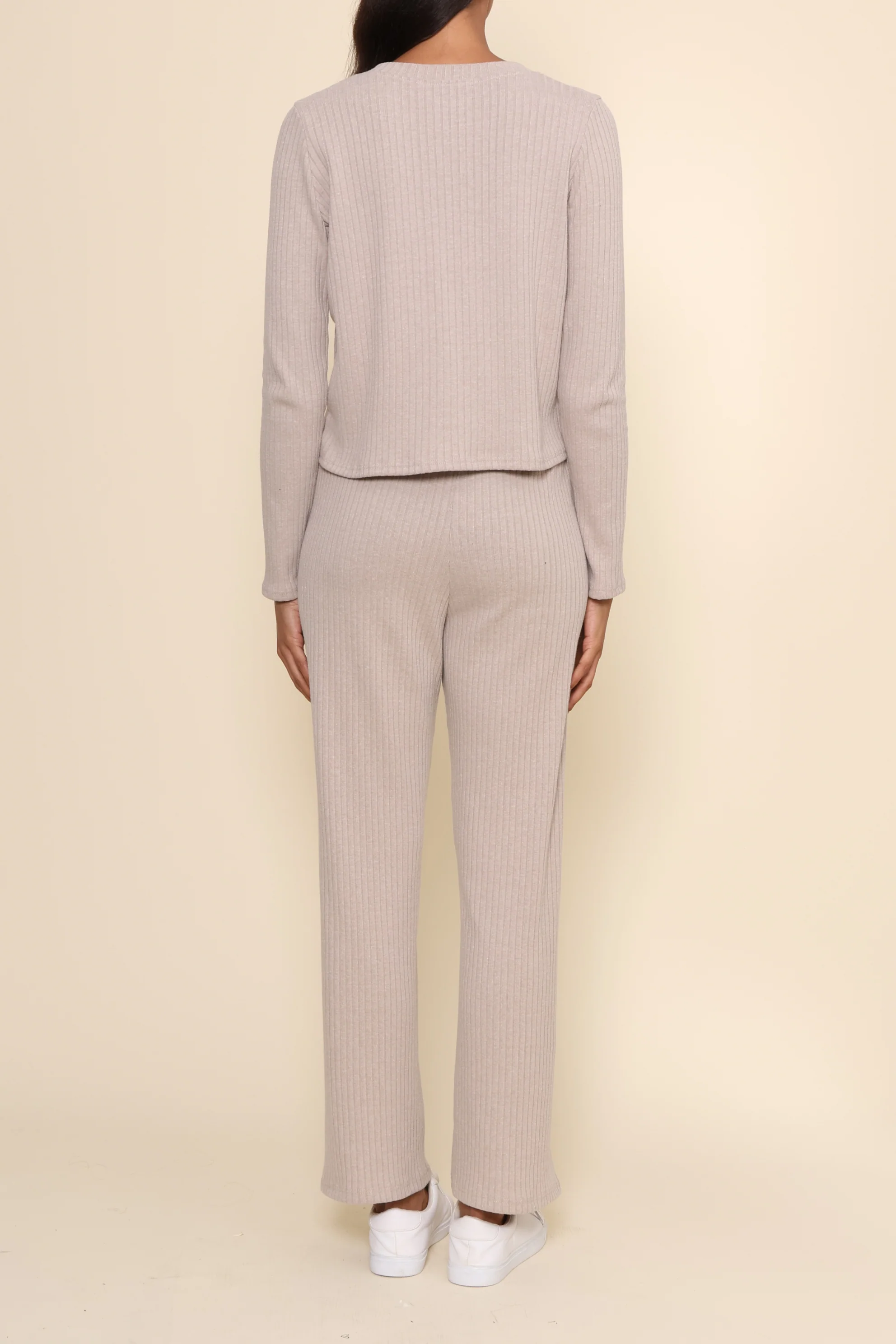 Lazy Day Rib Wide Leg Pant - Image 8