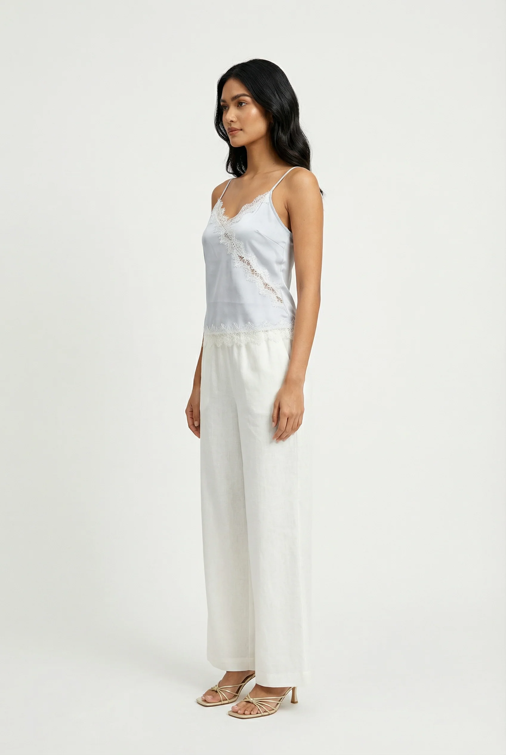 Lillia Lace Trim Top - Image 3