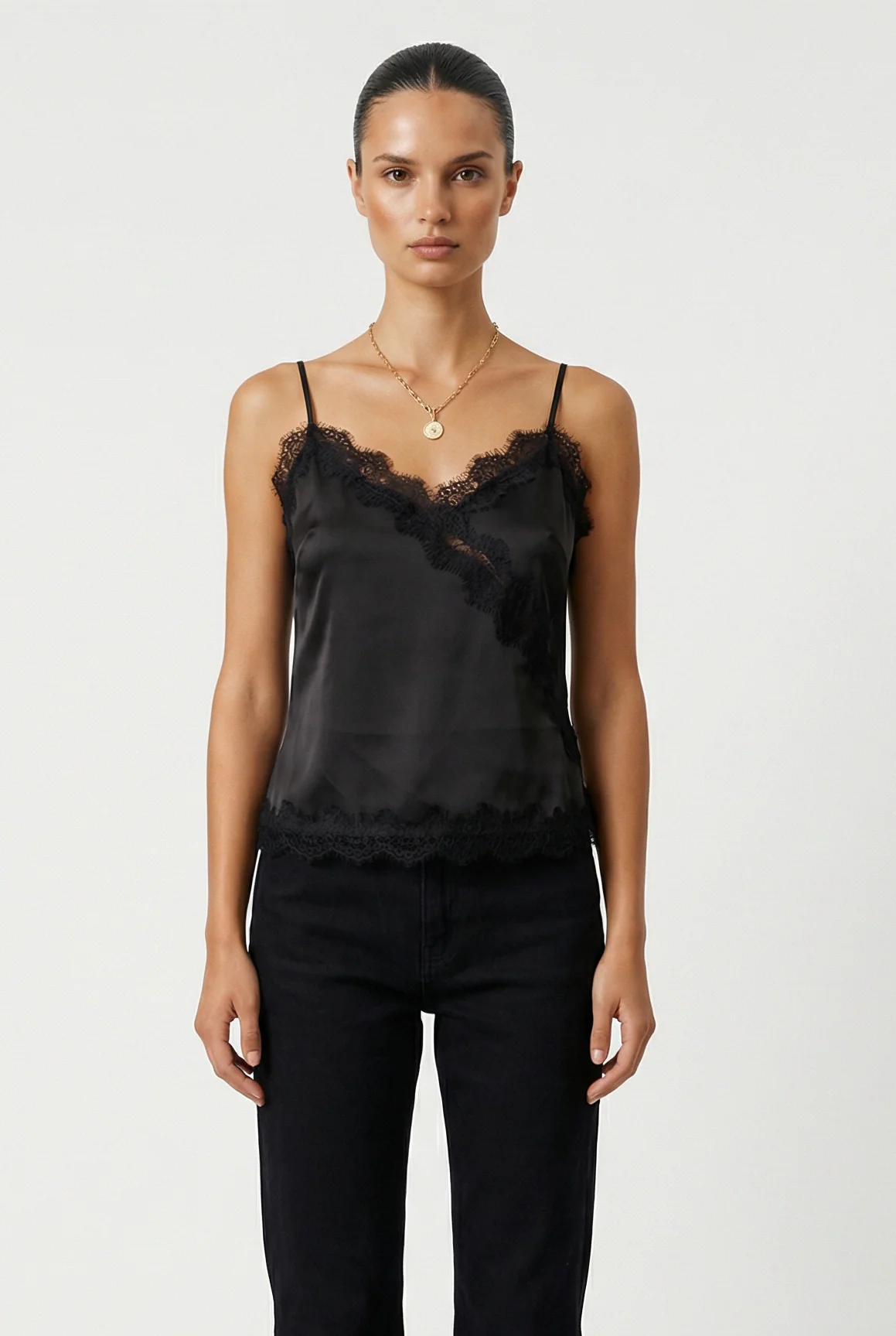 Lillia Lace Trim Top - Image 5