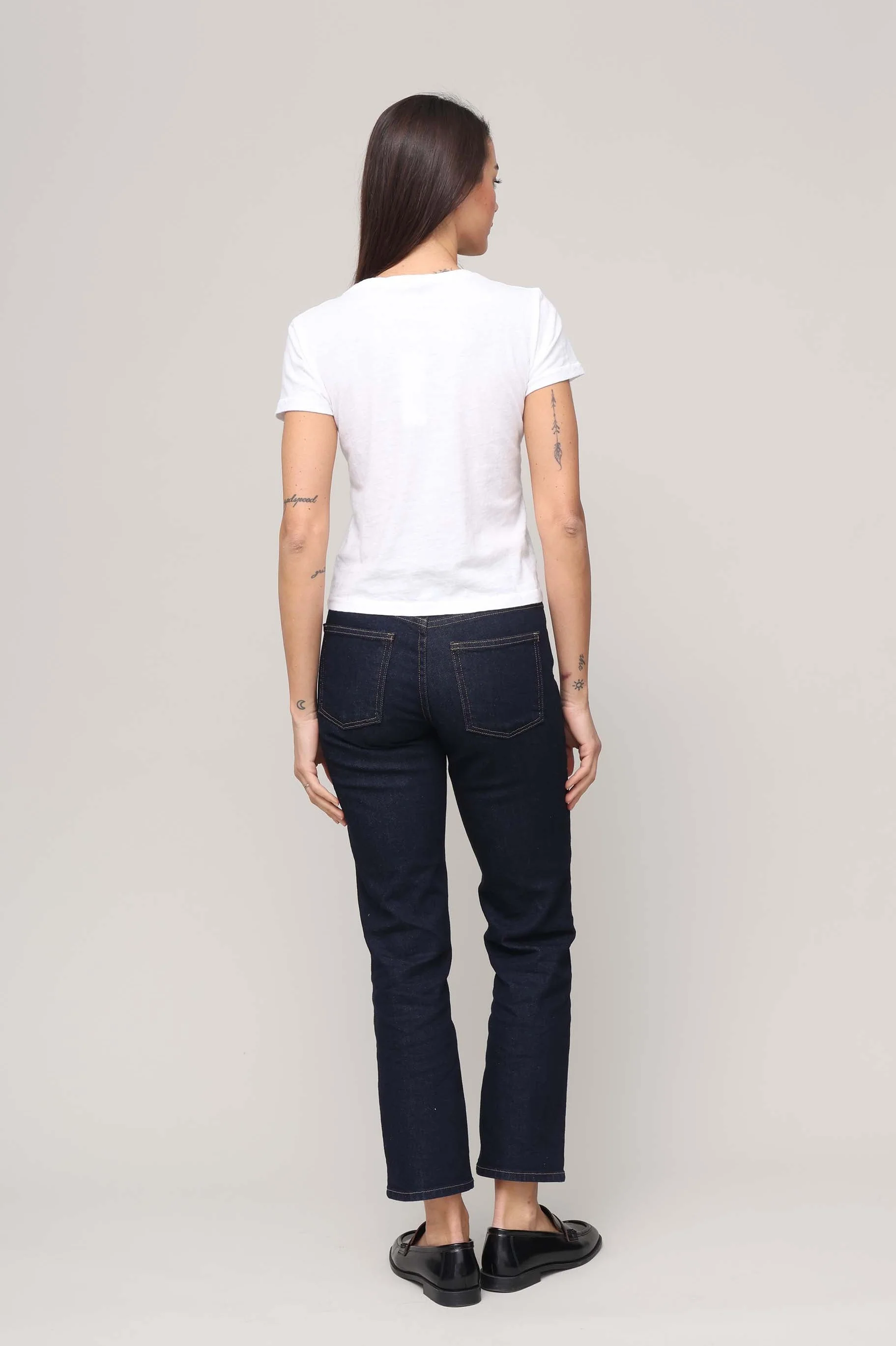 Lisa Recycled Cotton Crew Tee - Image 4