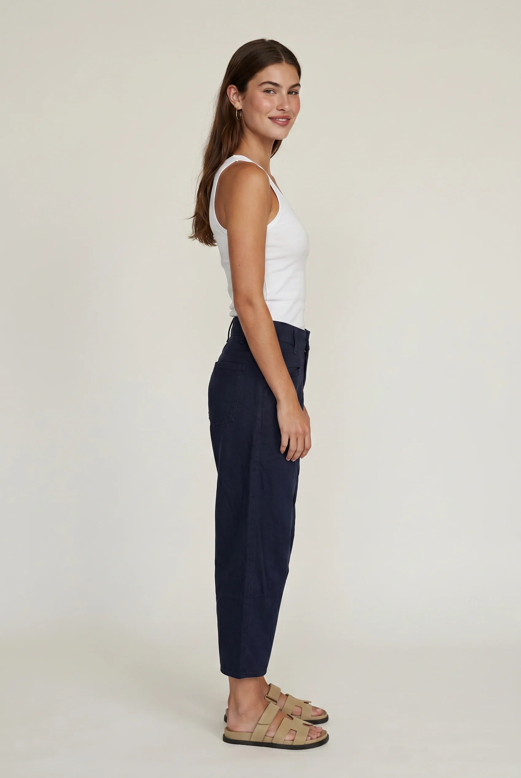Lola Barrel Cropped Pant - Image 3
