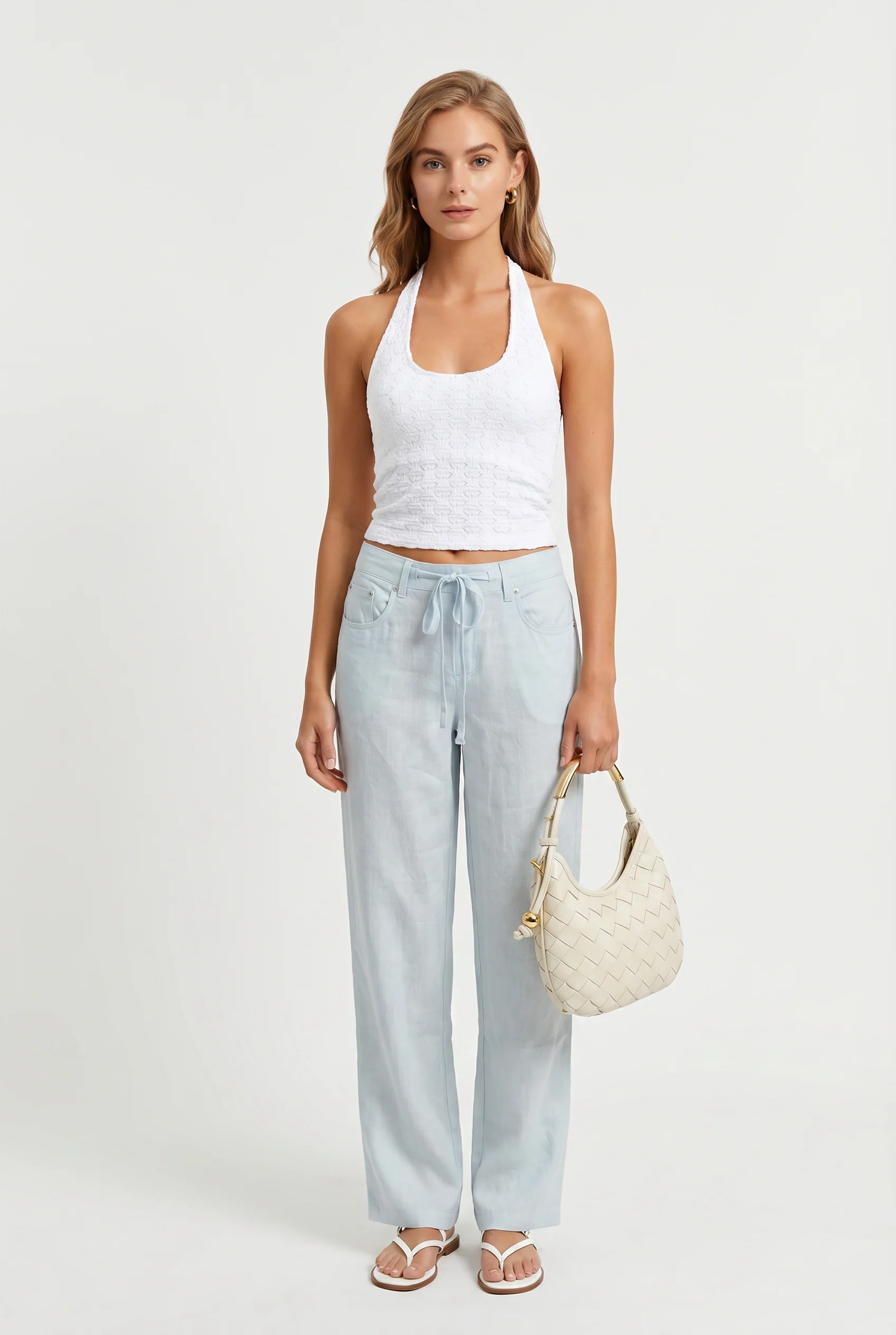 Luna Lace Halter Neck Tank - Image 6