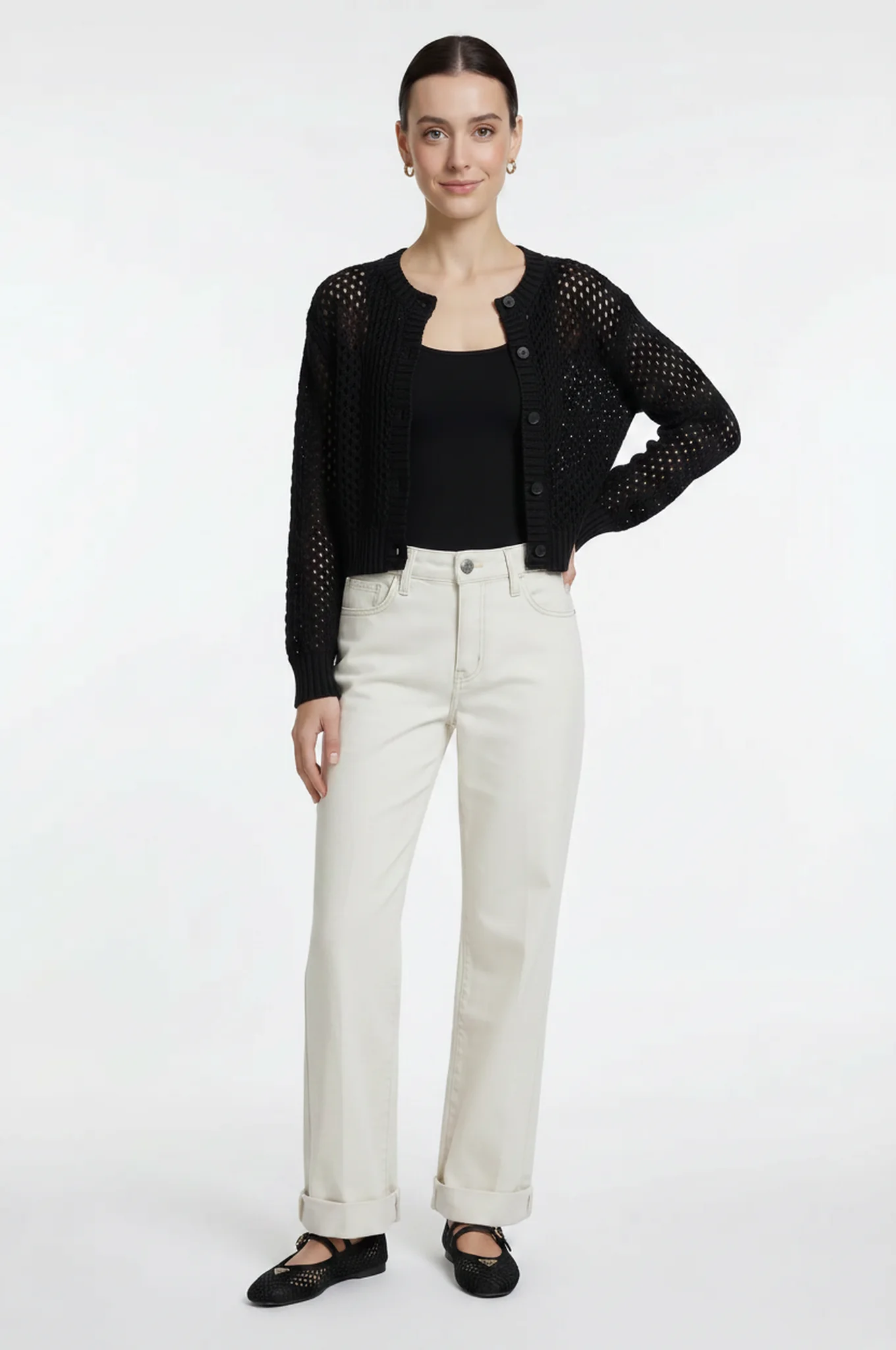 Mallorca Crochet Cardigan - Image 2