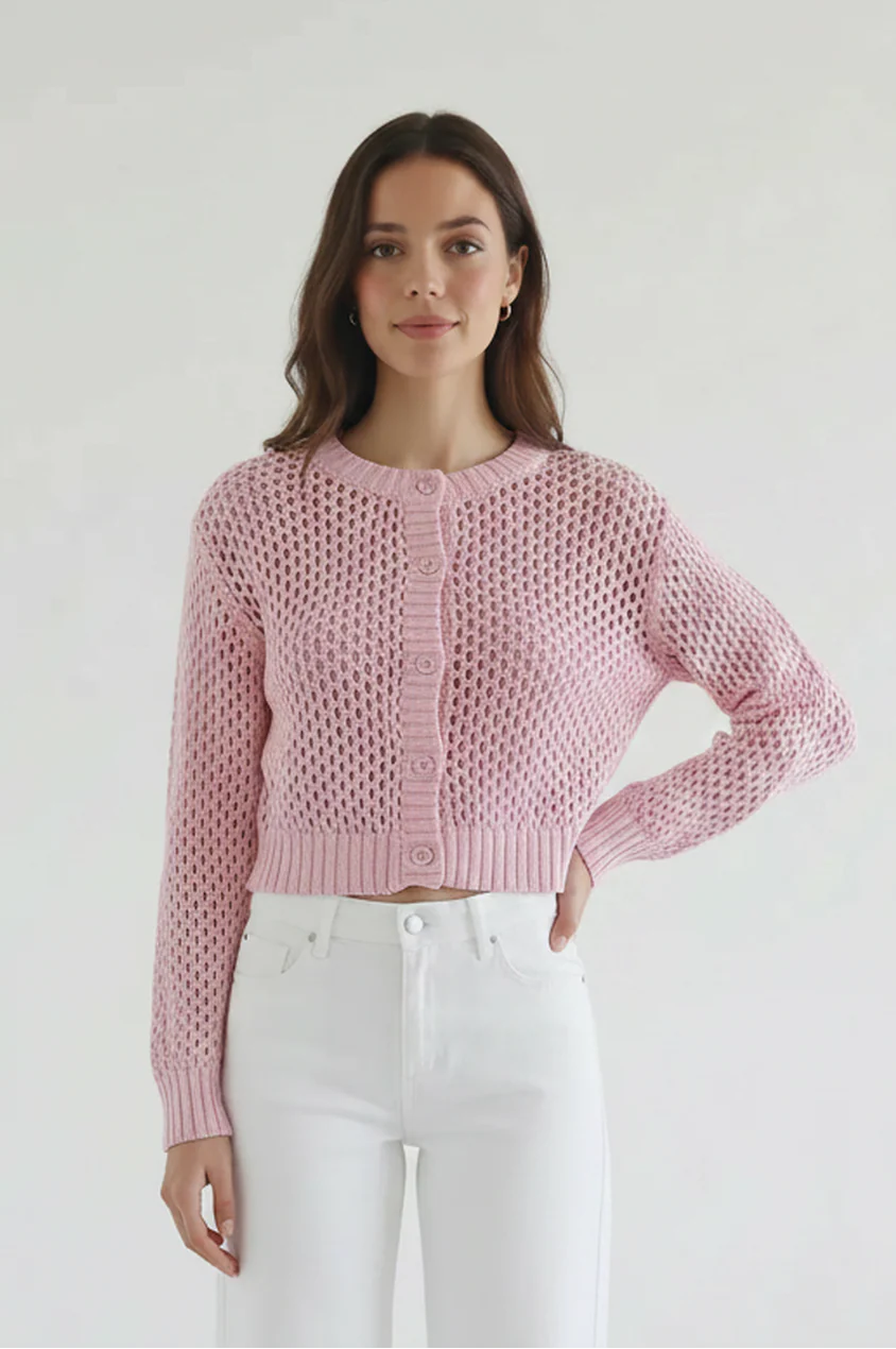 Mallorca Crochet Cardigan - Image 5