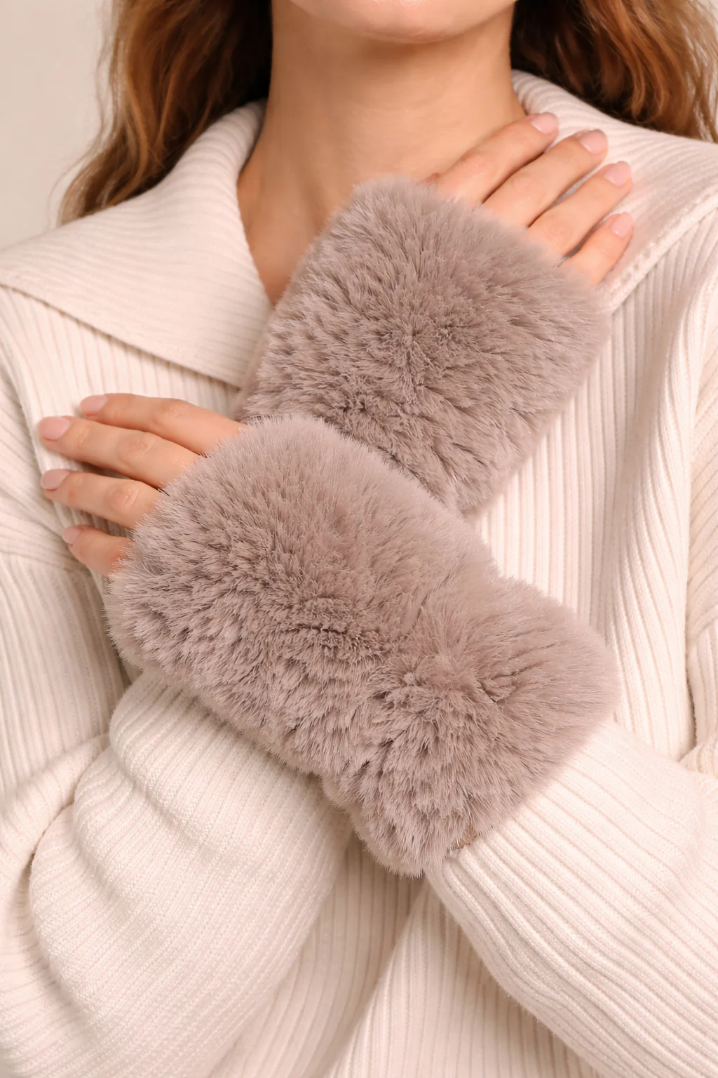 Mandy Faux Fingerless Glove - Image 2