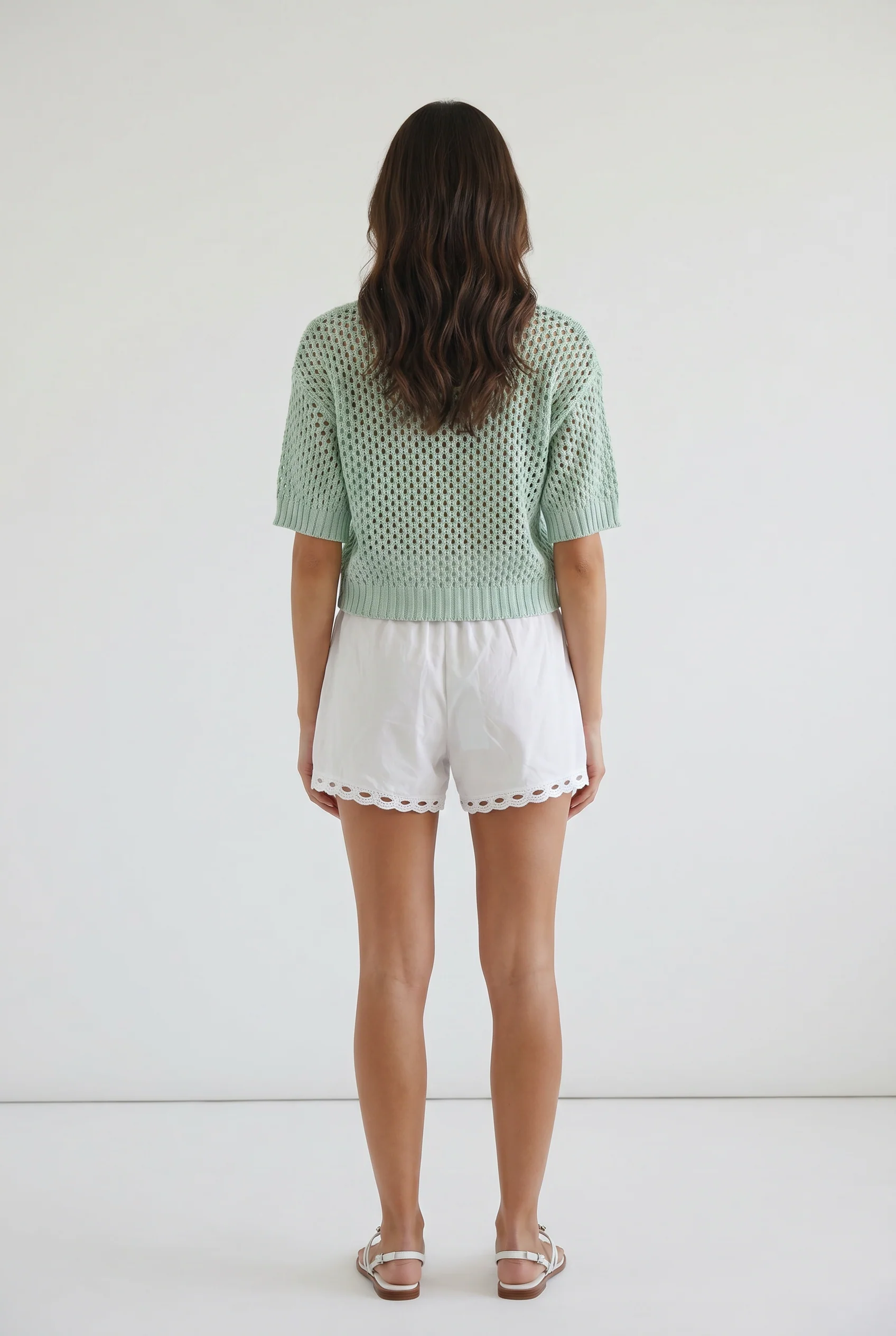 Marbella Crochet Cardigan - Image 8