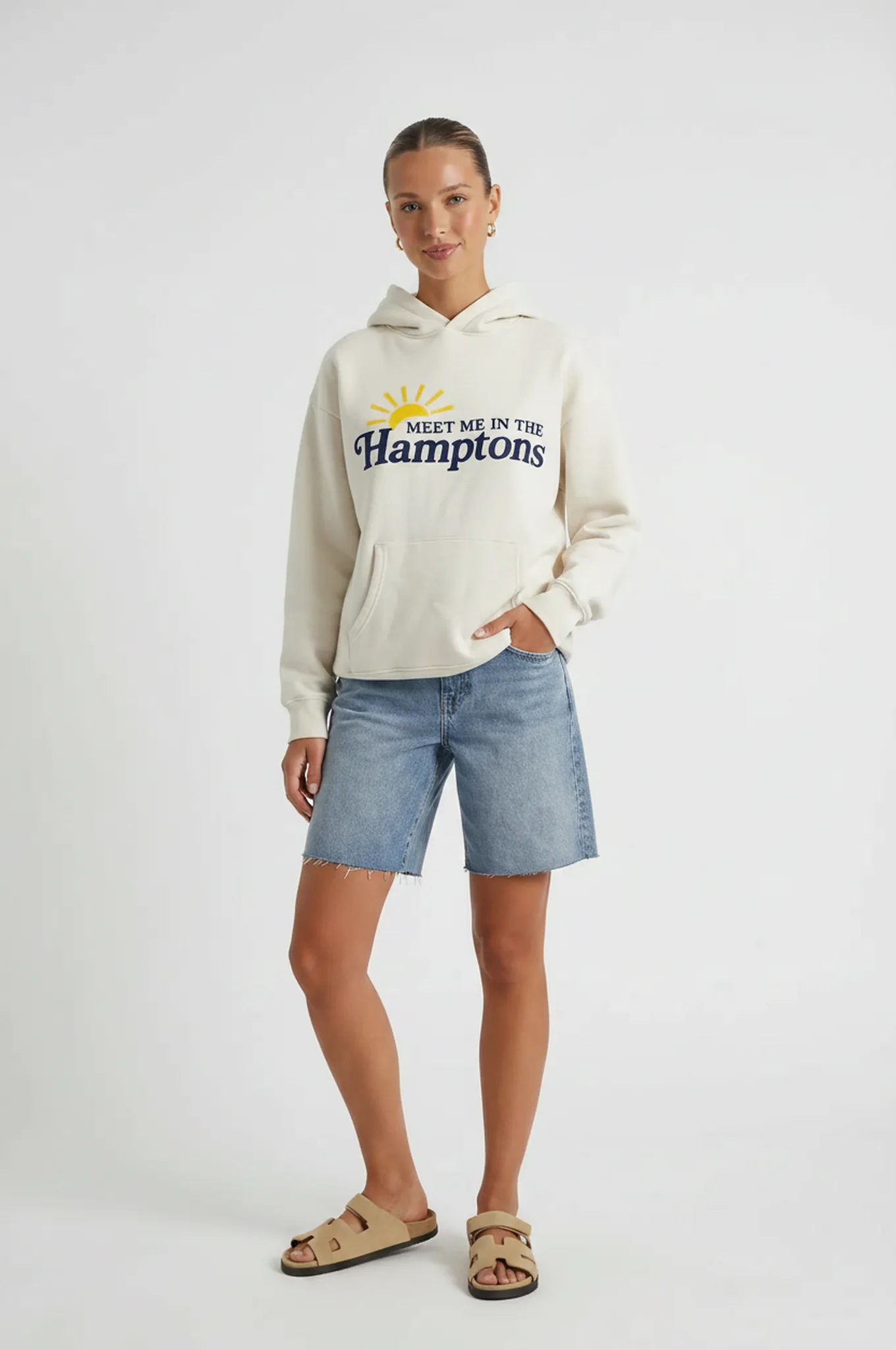 Meet Me In The Hamptons Unisex Hoodie - Image 2