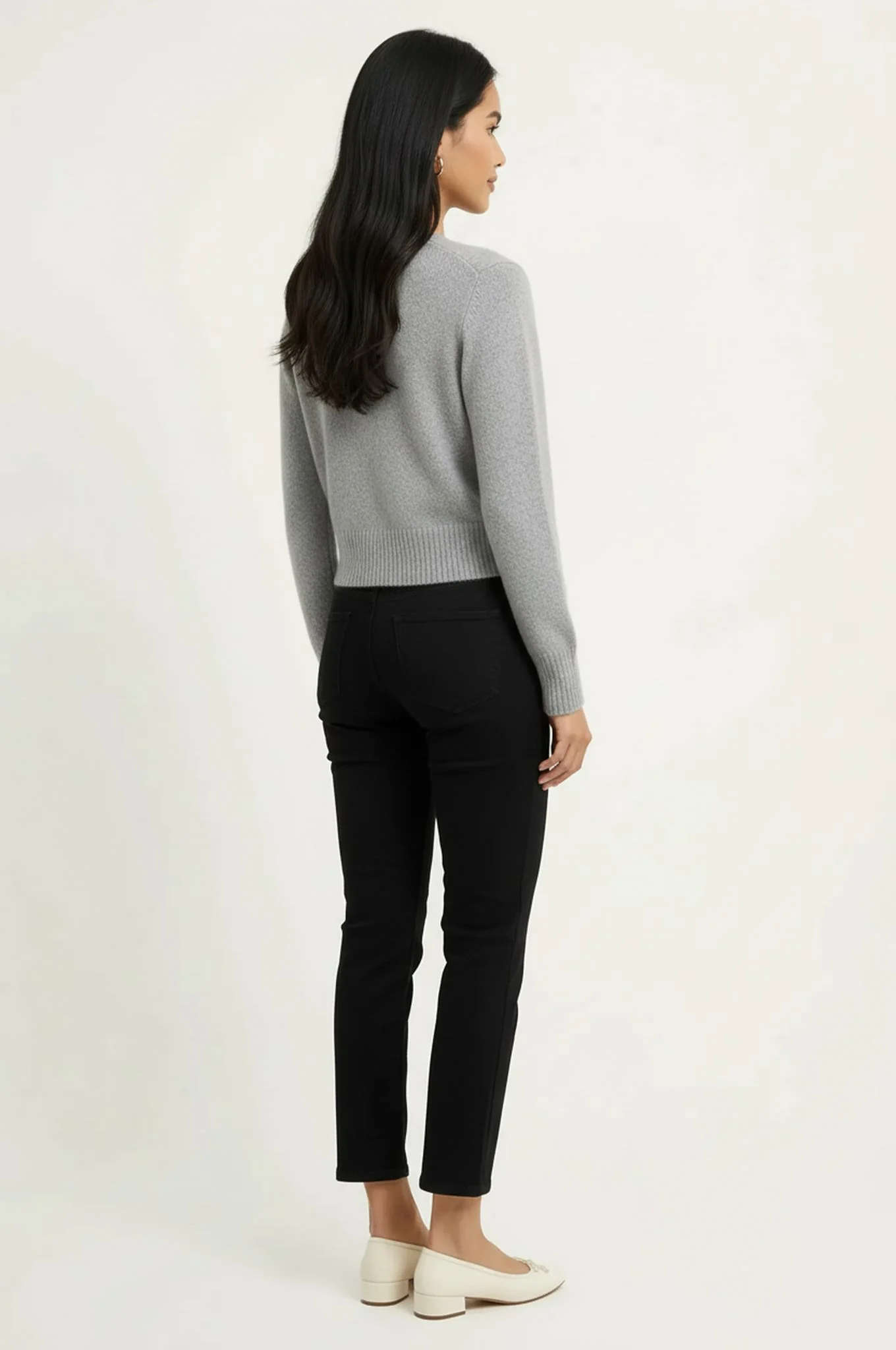 Mid Rise Ankle Straight - Image 4