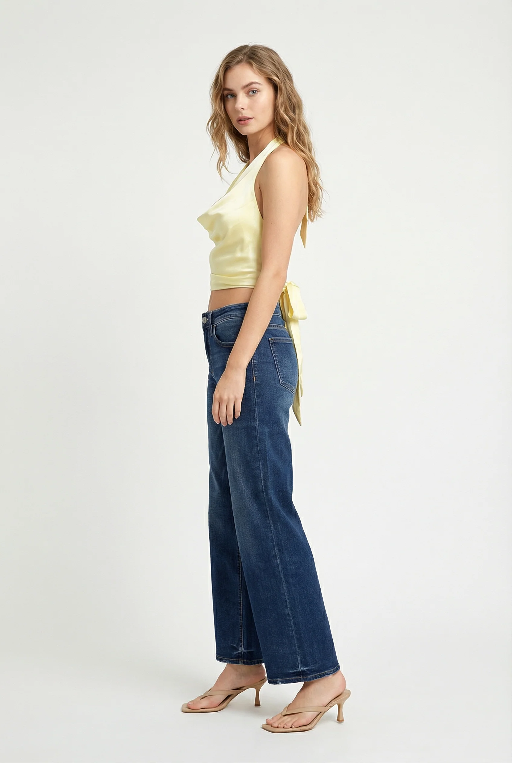 Mid Rise Ankle Wide Leg - Image 3