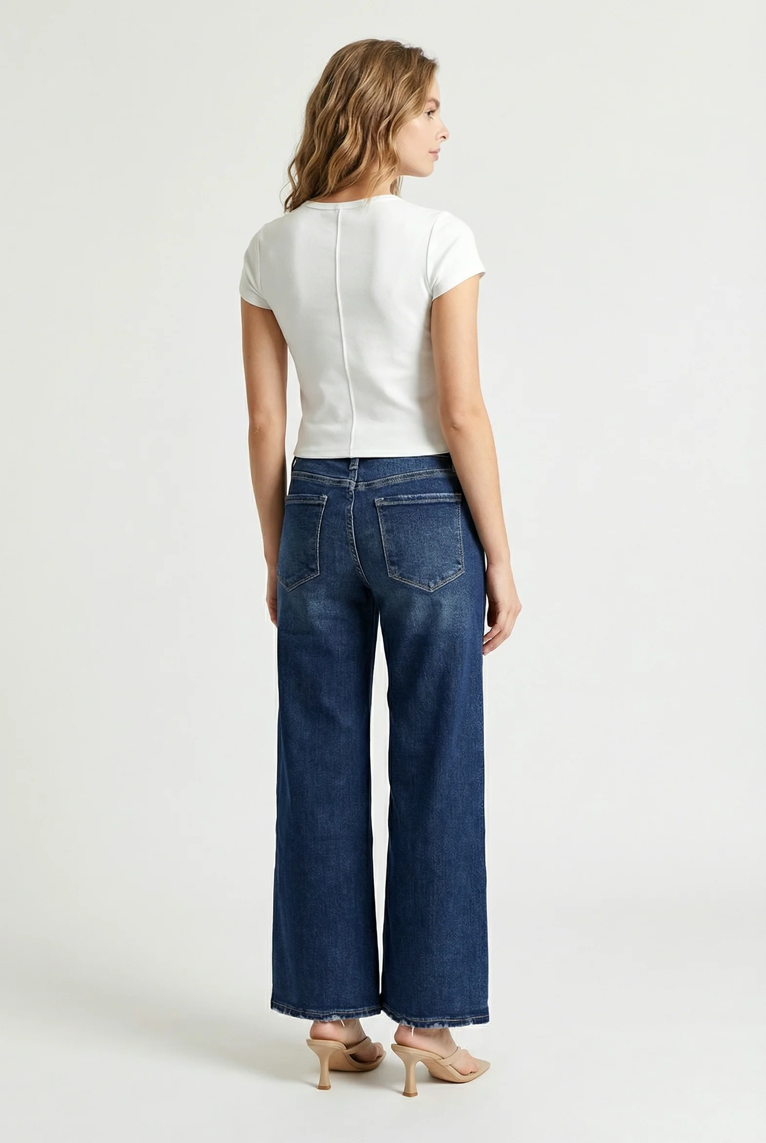Mid Rise Ankle Wide Leg - Image 4