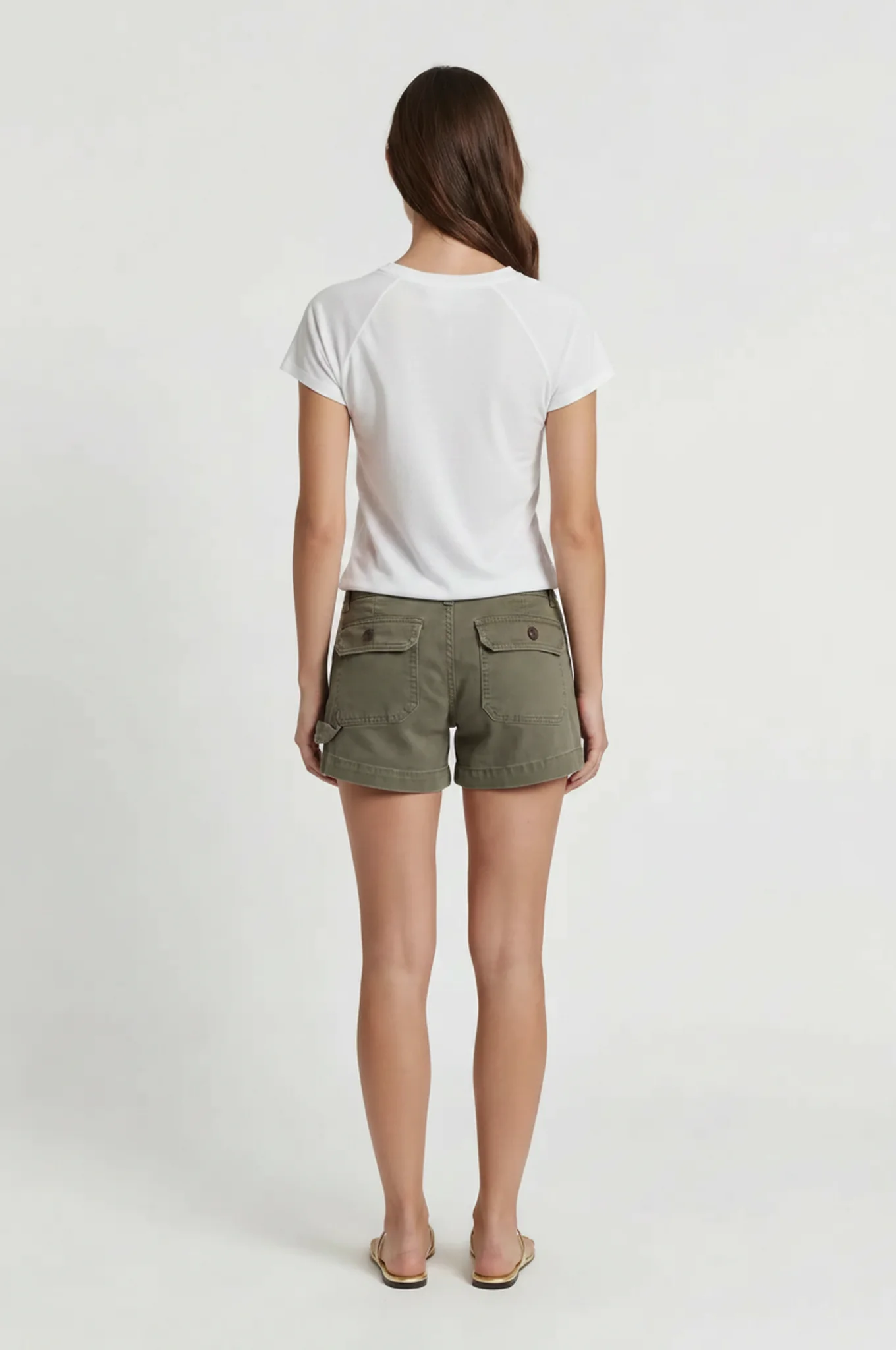 Mid Rise Carpenter Shorts - Image 4