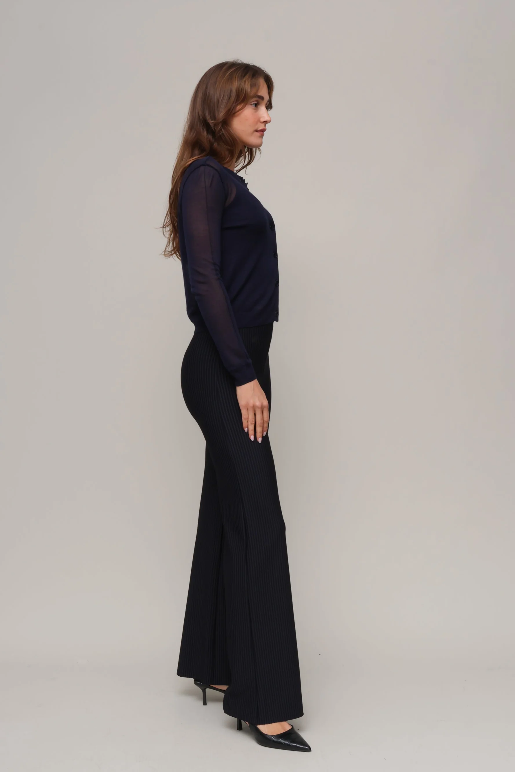 Neoprene Ceo Stripe Wide Leg - Image 3