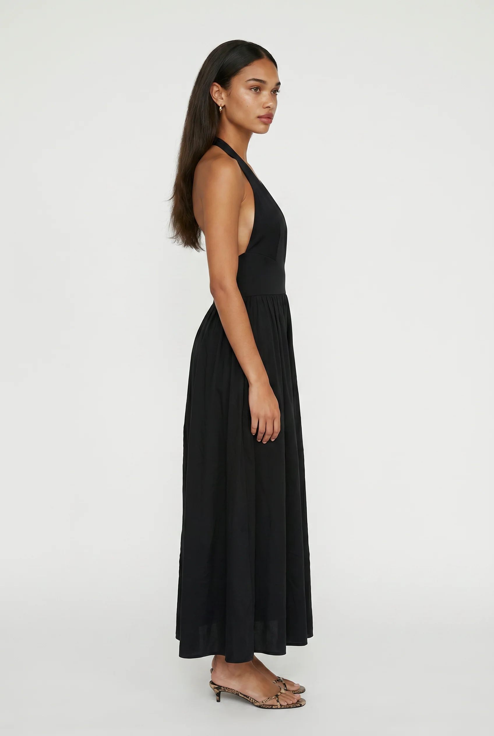 Nola Halter Maxi Dress - Image 3