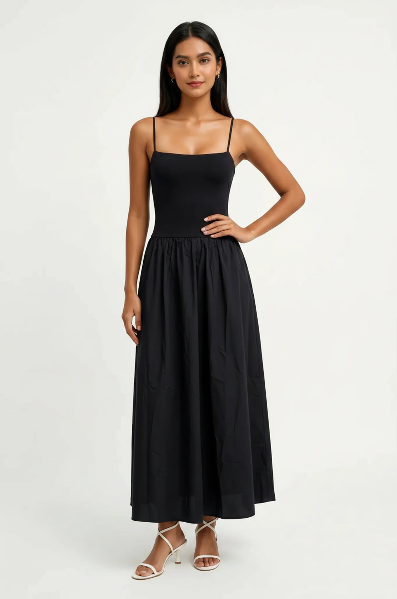 Poppy Drop Waist Maxi Dress - Image 2