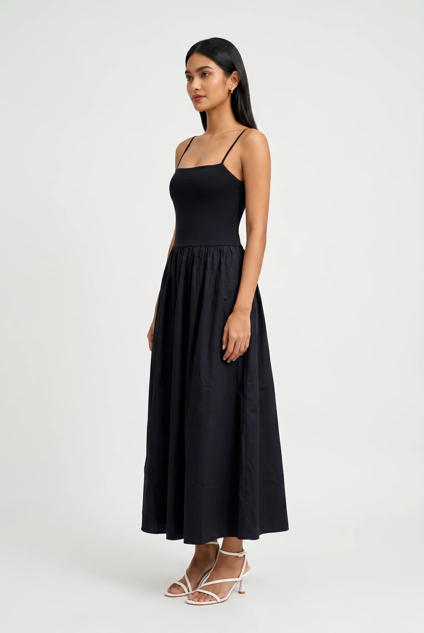 Poppy Drop Waist Maxi Dress - Image 3