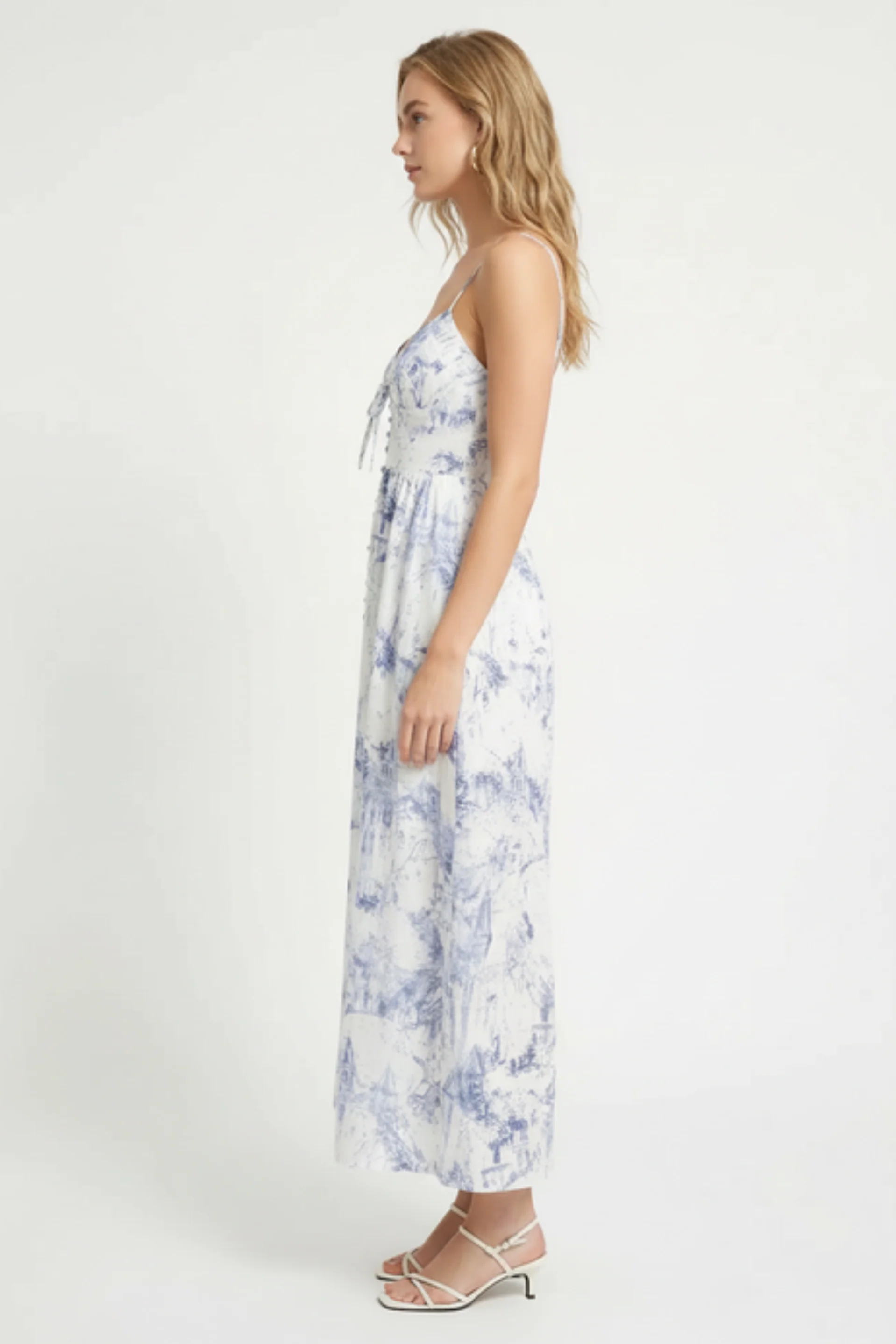 Porcelain Midi Dress - Image 3