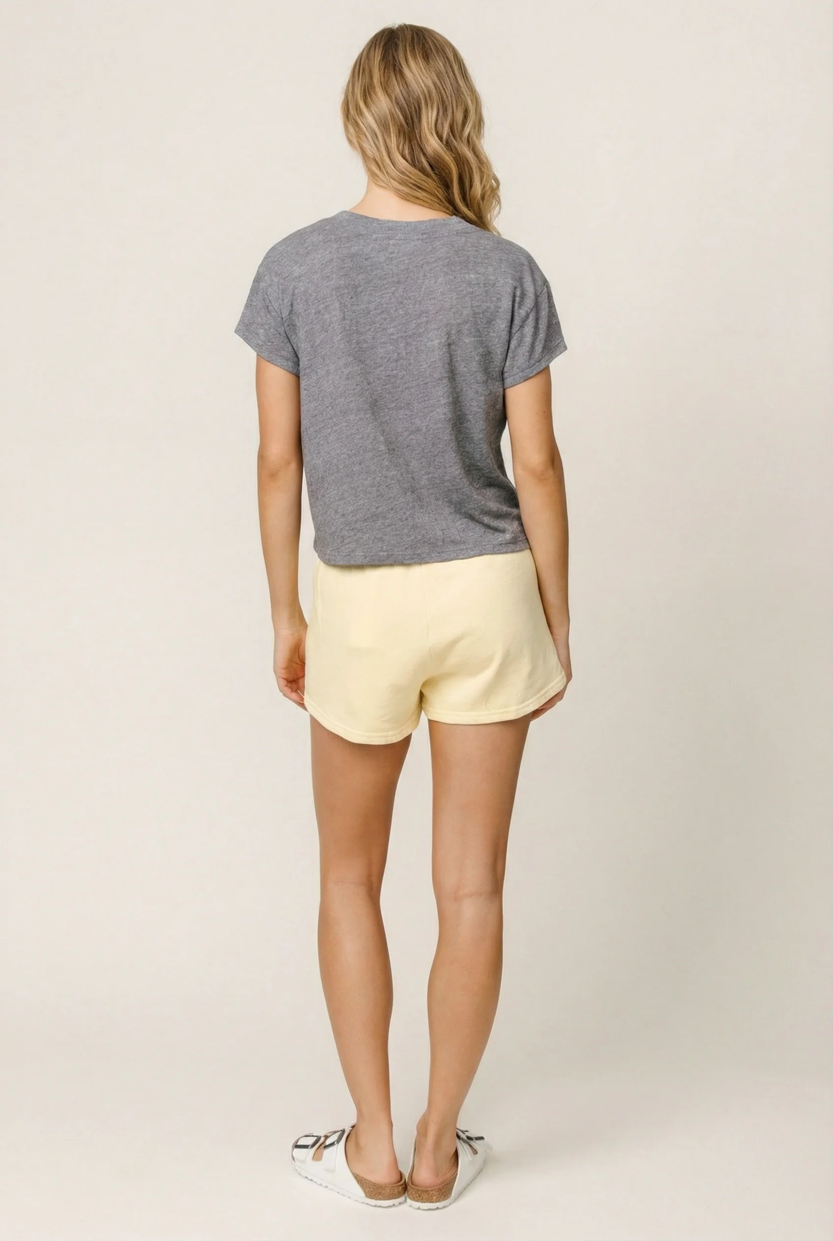 Rosie Linen Jersey V-Neck Tee - Image 8