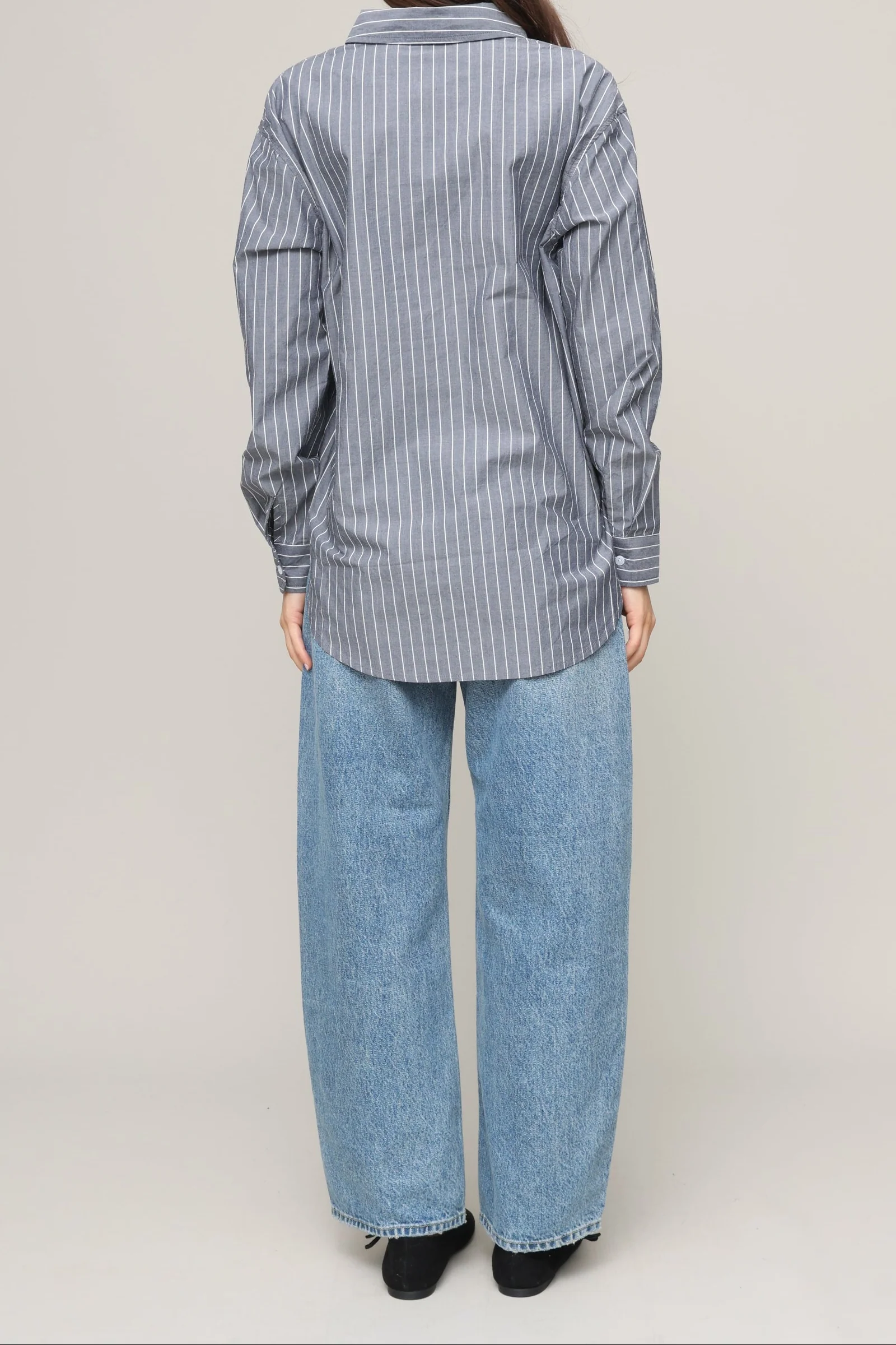 Seaport Striped Poplin Shirt - Image 5