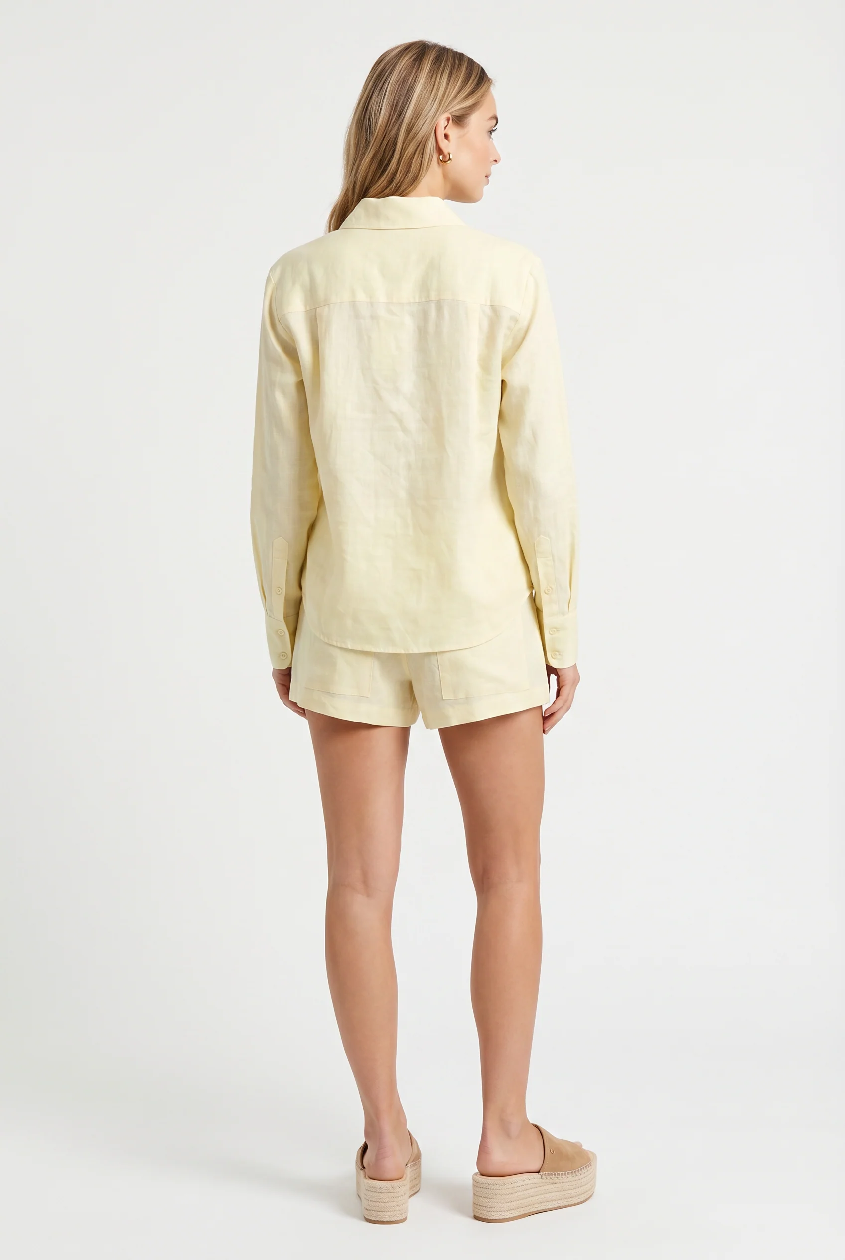 Seaside Afternoon Linen Shirt - Image 8
