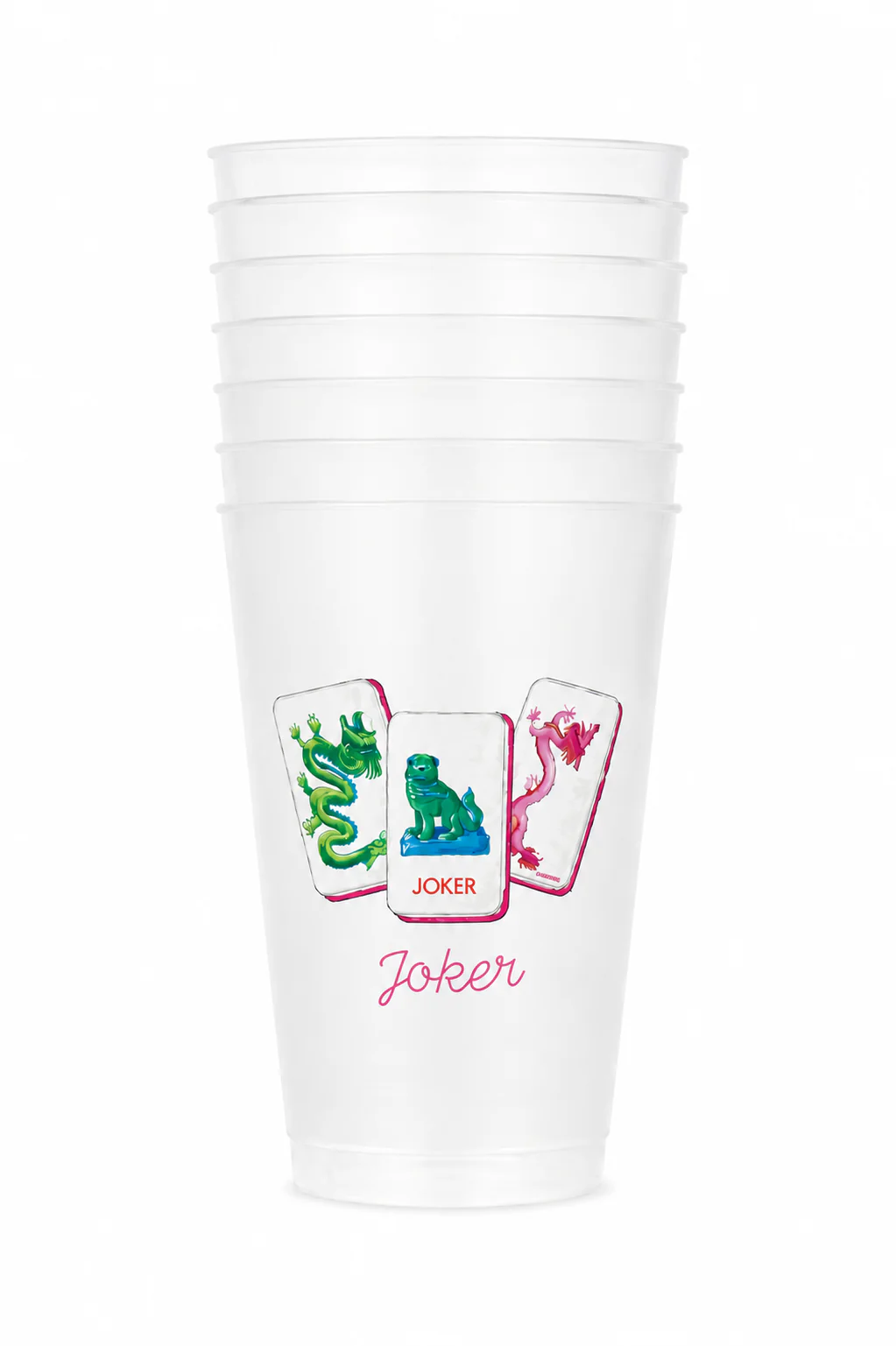 Set Of 8 Plastic Cups - Image 2